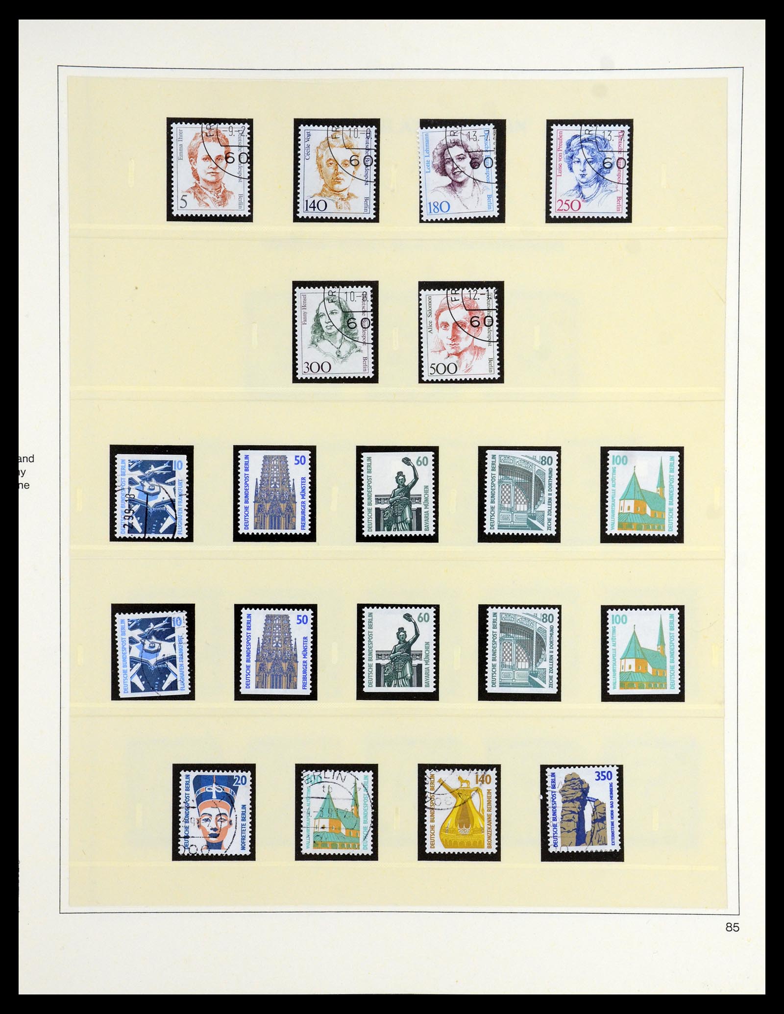 35766 085 - Postzegelverzameling 35766 Berlijn 1948-1990.