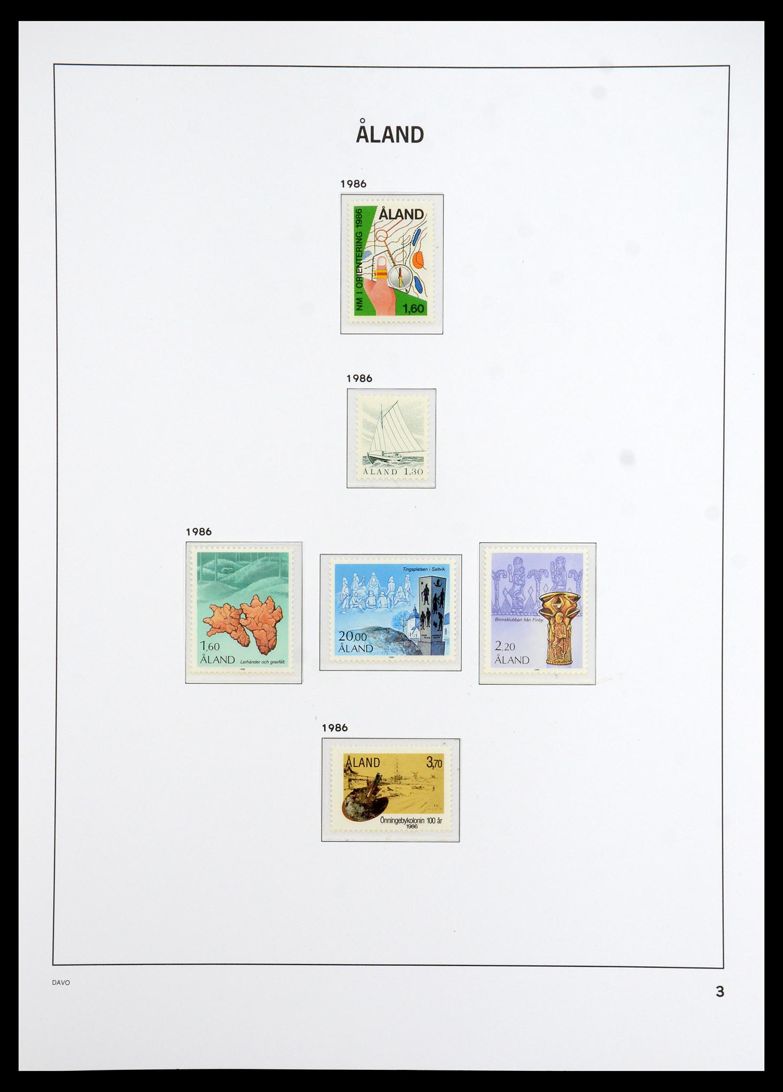 35768 003 - Postzegelverzameling 35768 Scandinavië 1938-2012.