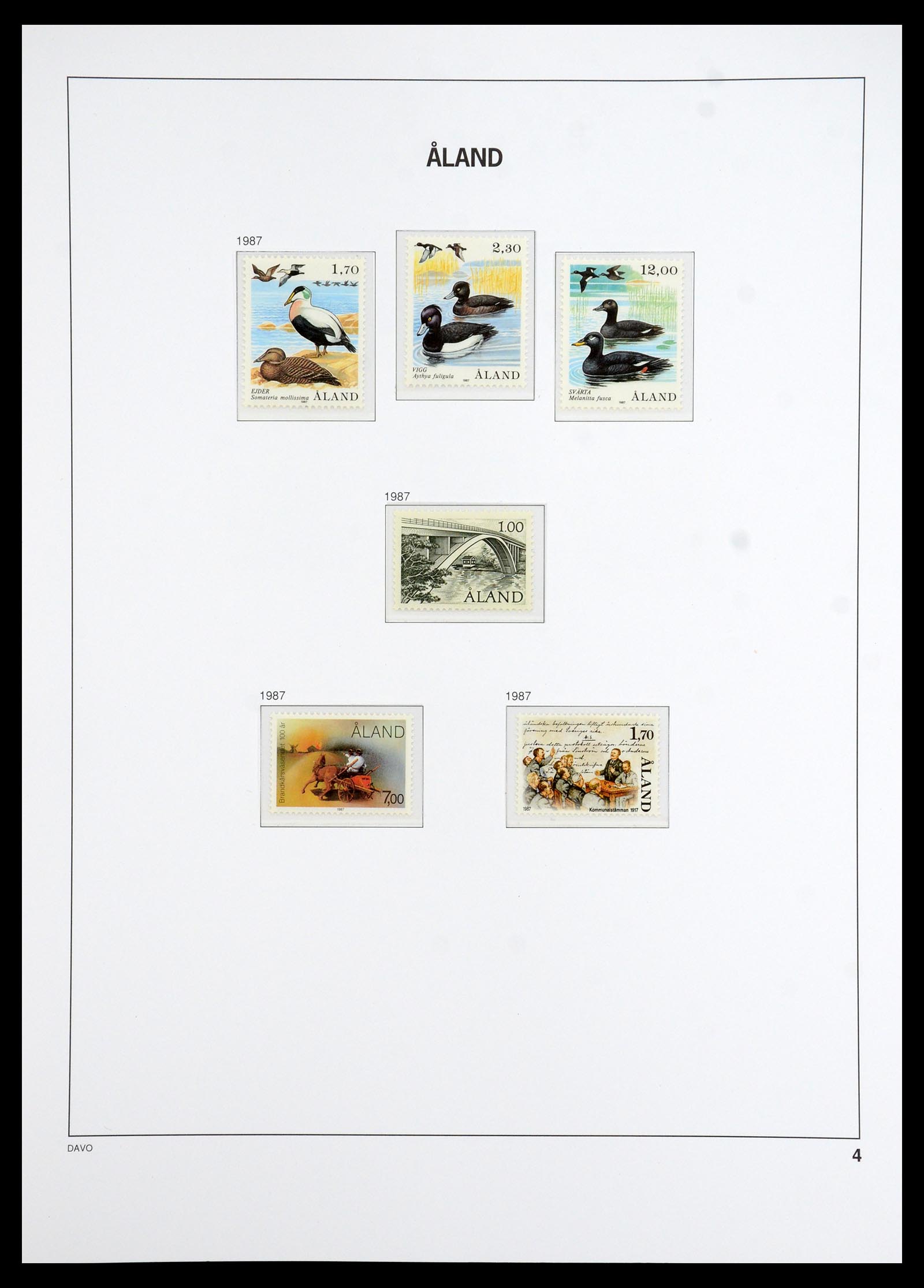 35768 004 - Postzegelverzameling 35768 Scandinavië 1938-2012.