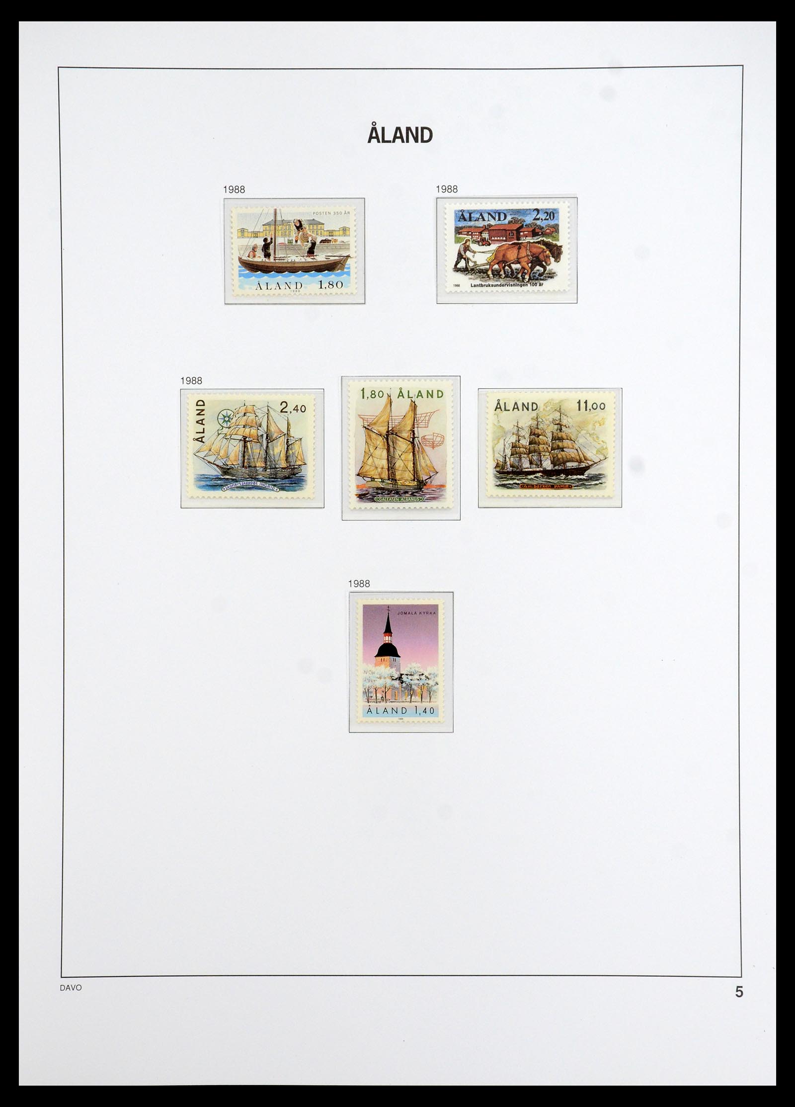 35768 005 - Stamp Collection 35768 Scandinavia 1938-2012.