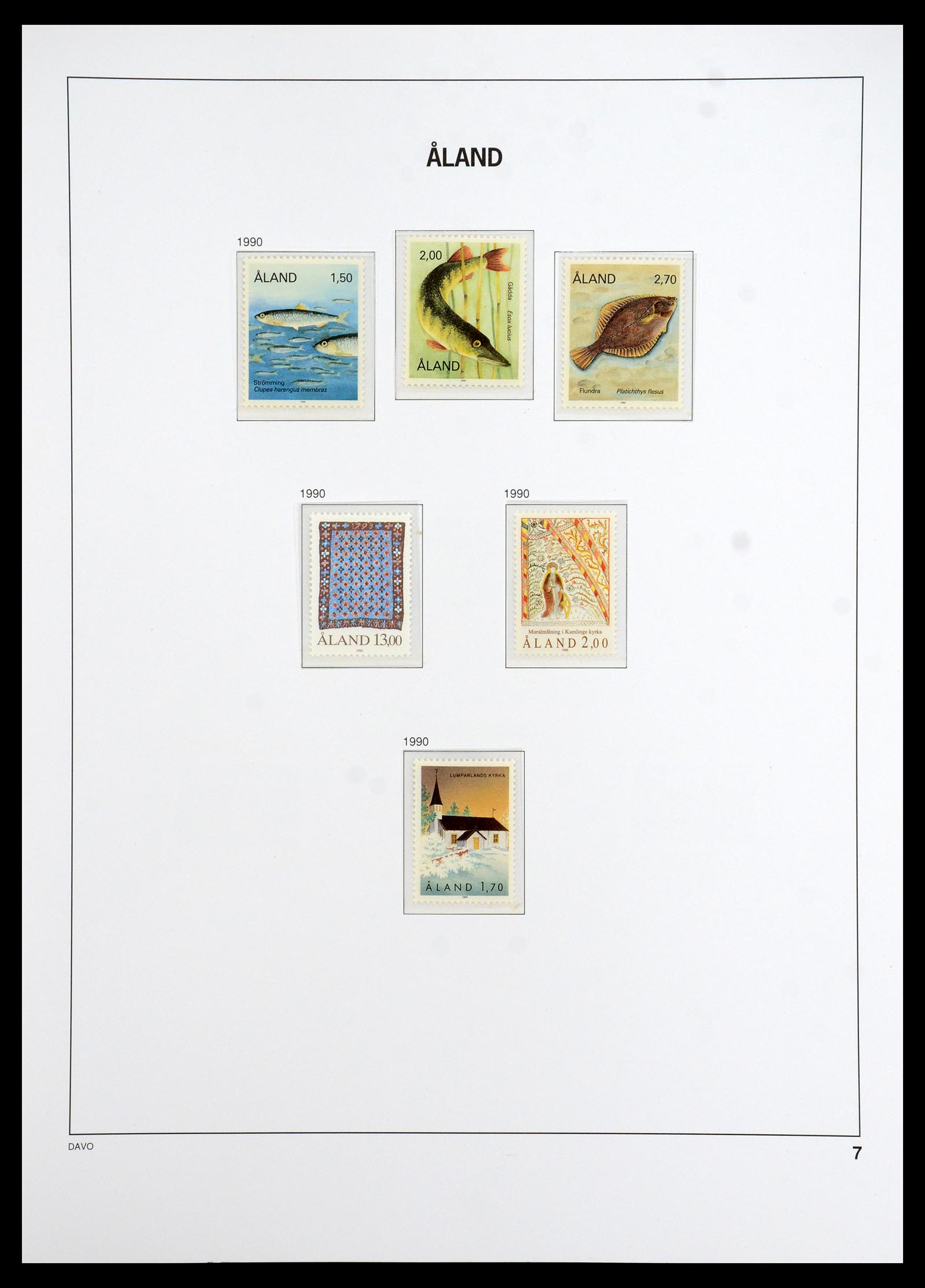 35768 007 - Postzegelverzameling 35768 Scandinavië 1938-2012.