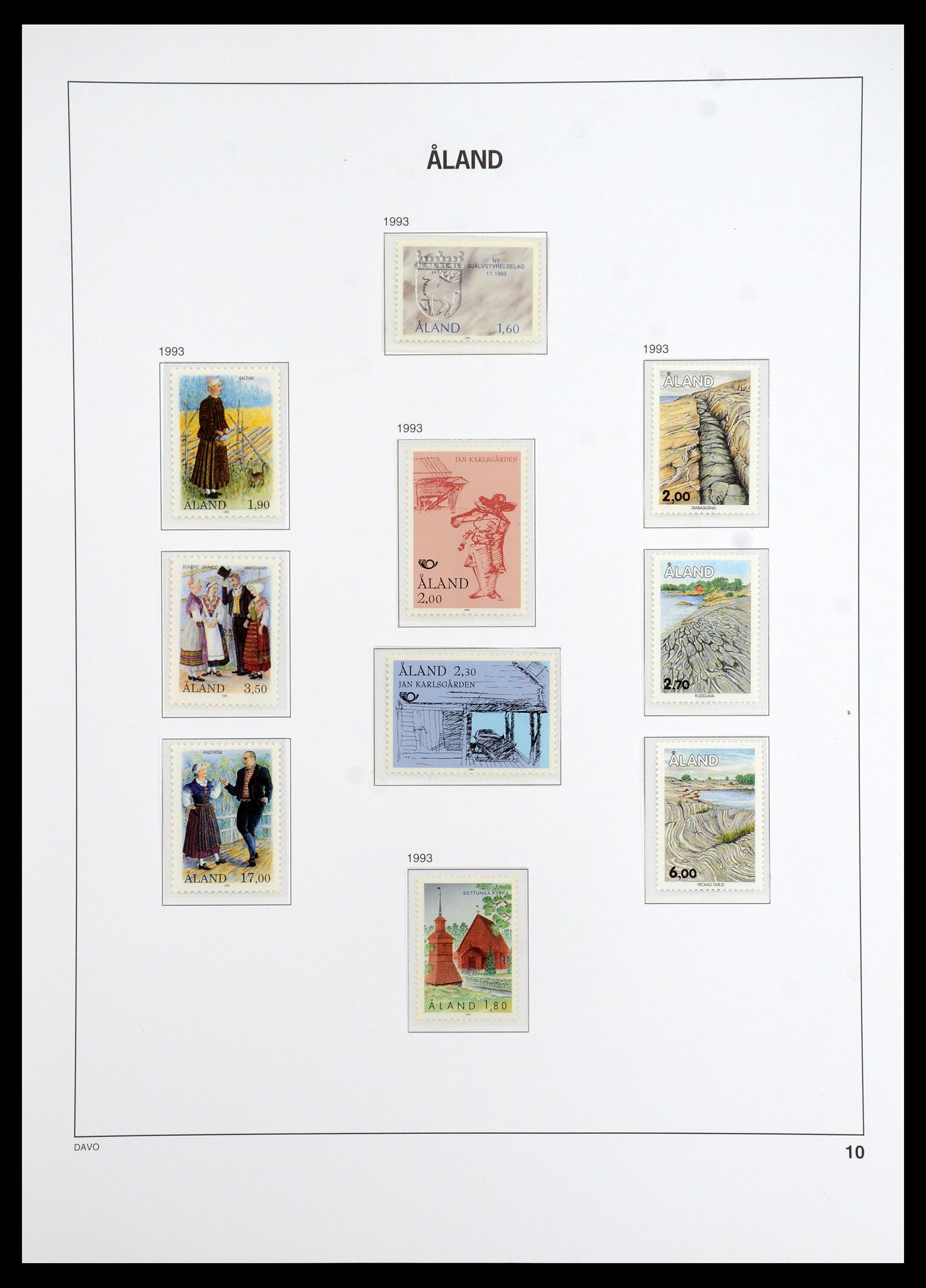 35768 010 - Stamp Collection 35768 Scandinavia 1938-2012.