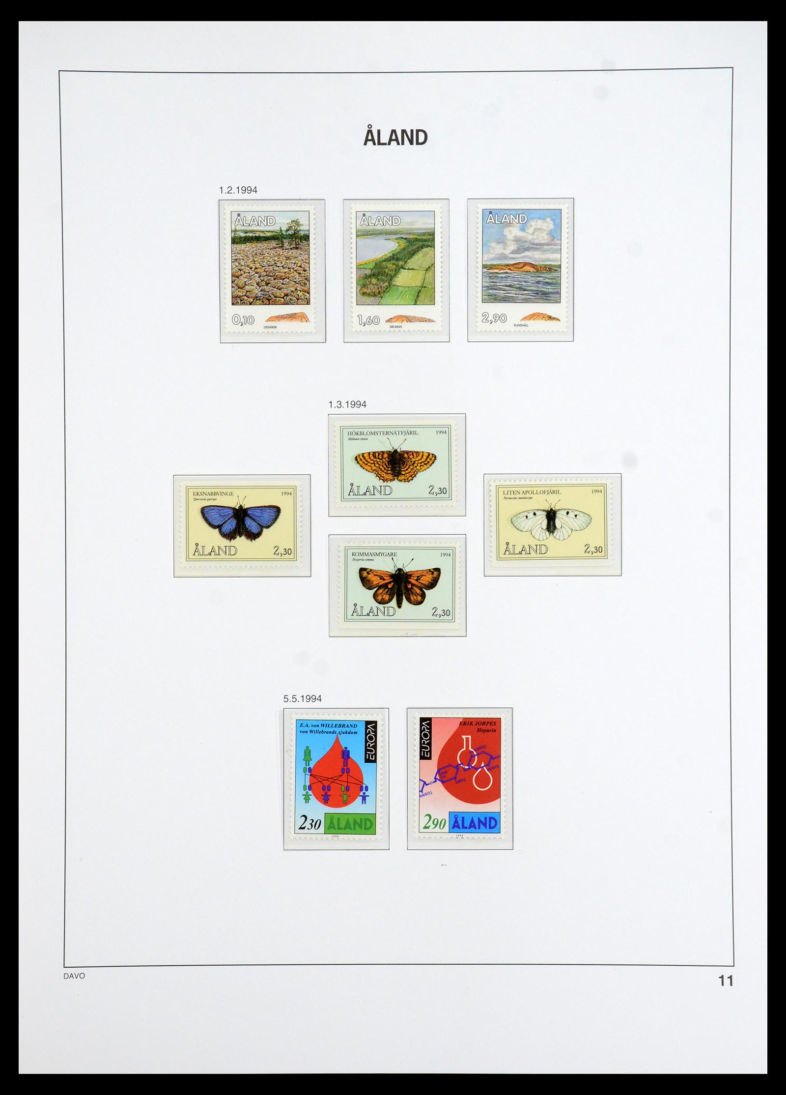 35768 011 - Stamp Collection 35768 Scandinavia 1938-2012.