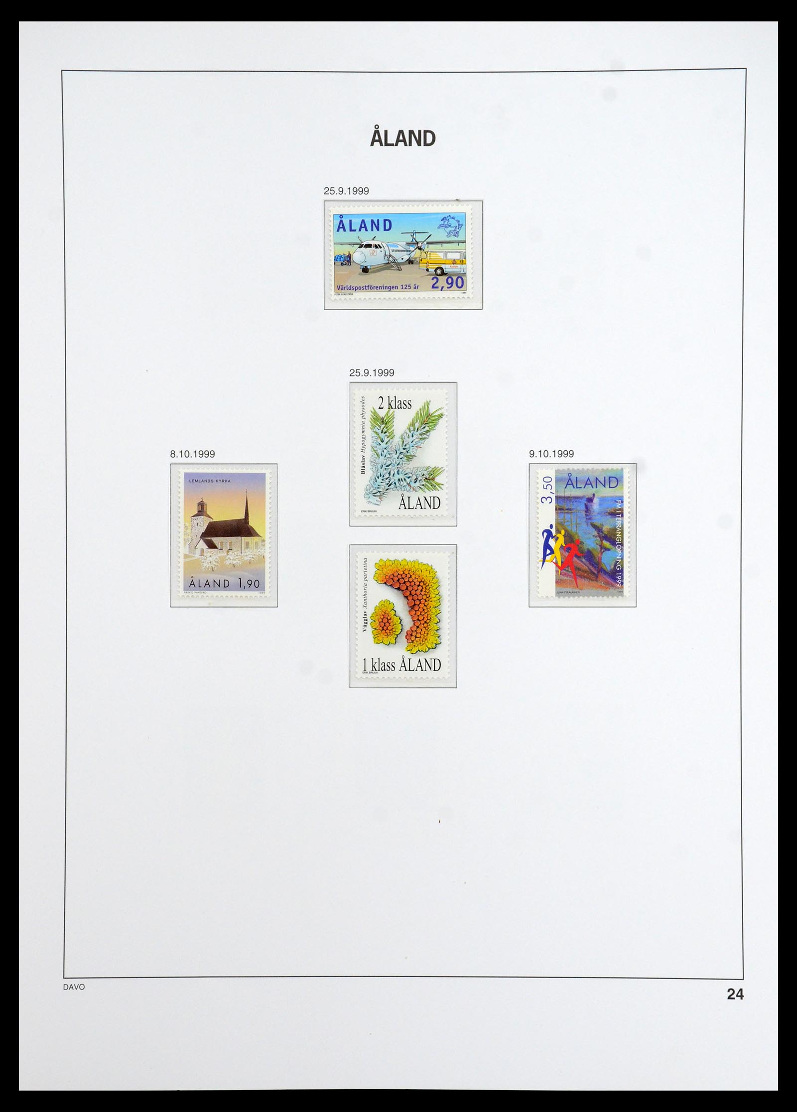 35768 024 - Postzegelverzameling 35768 Scandinavië 1938-2012.