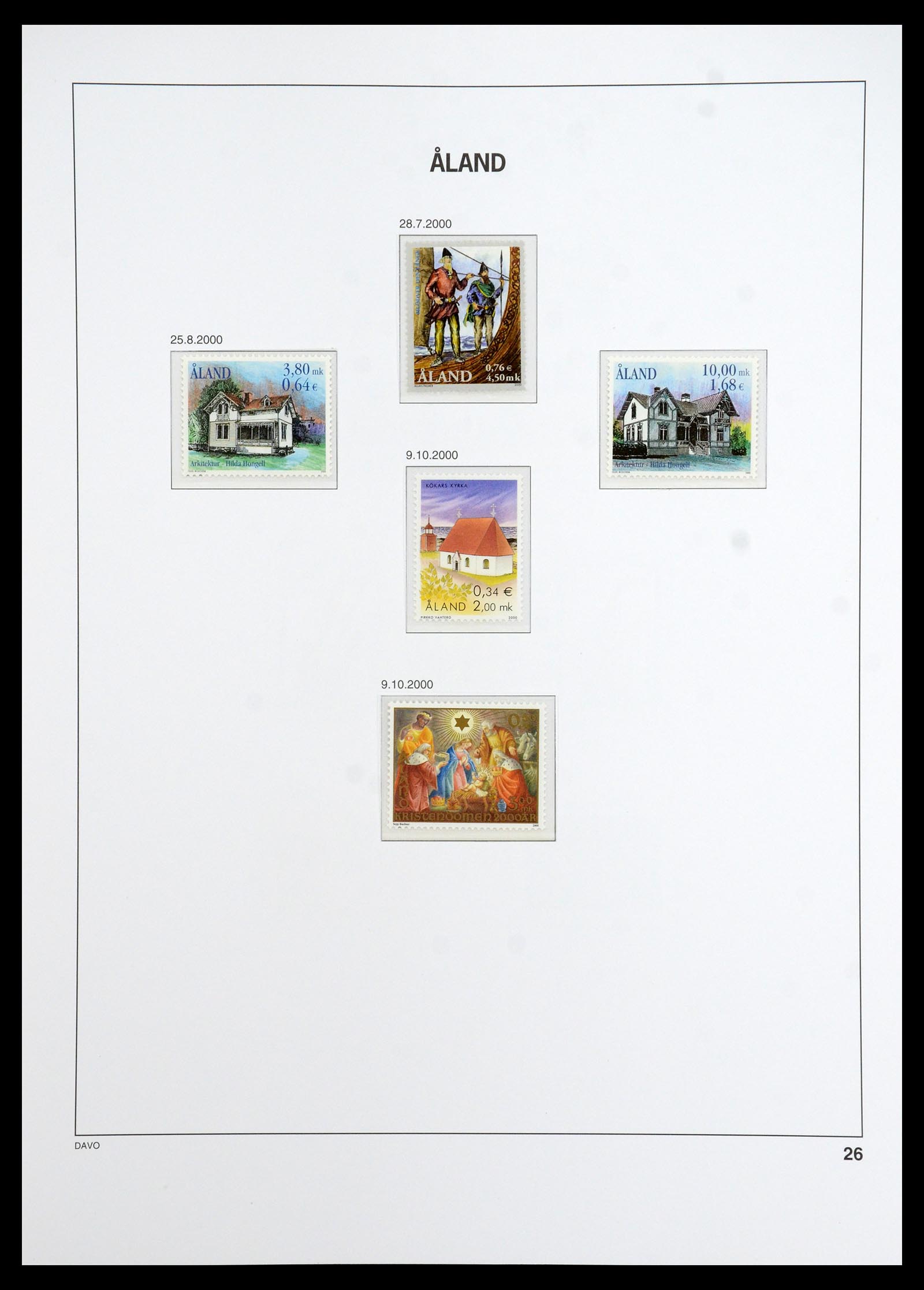 35768 026 - Stamp Collection 35768 Scandinavia 1938-2012.