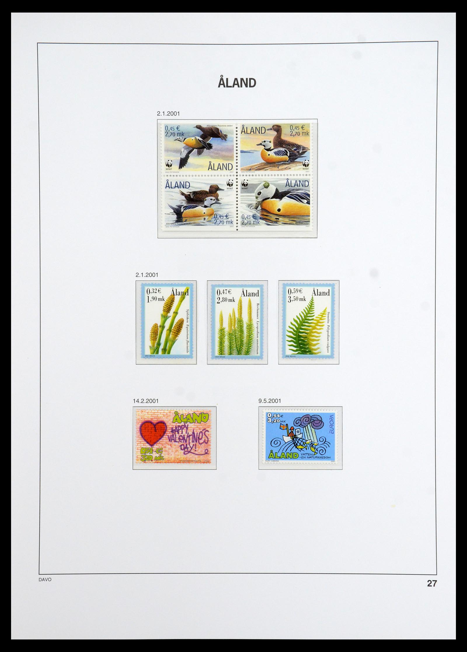 35768 027 - Stamp Collection 35768 Scandinavia 1938-2012.