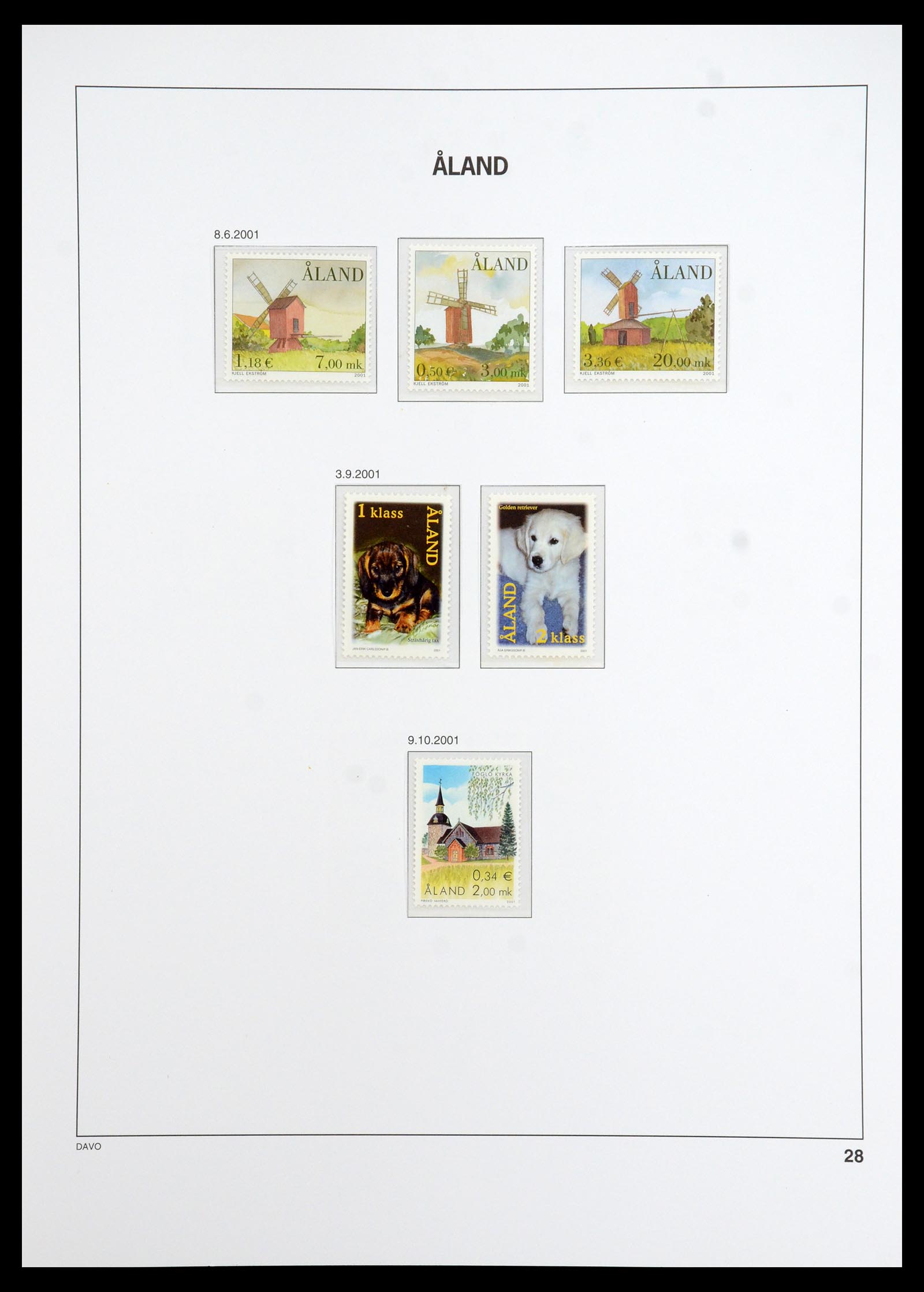 35768 028 - Postzegelverzameling 35768 Scandinavië 1938-2012.