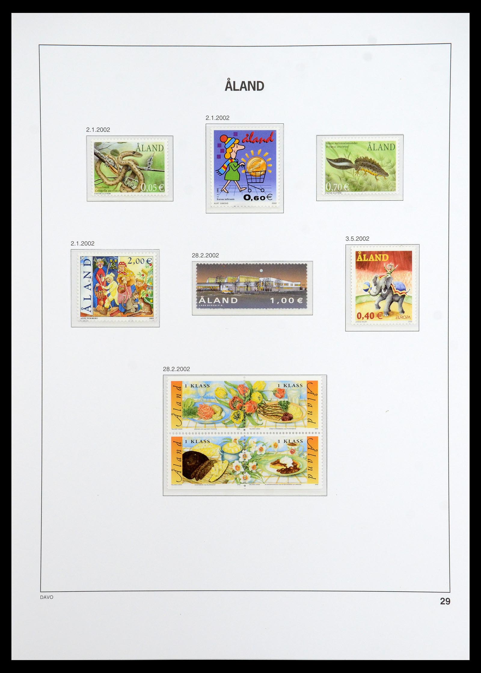 35768 029 - Postzegelverzameling 35768 Scandinavië 1938-2012.
