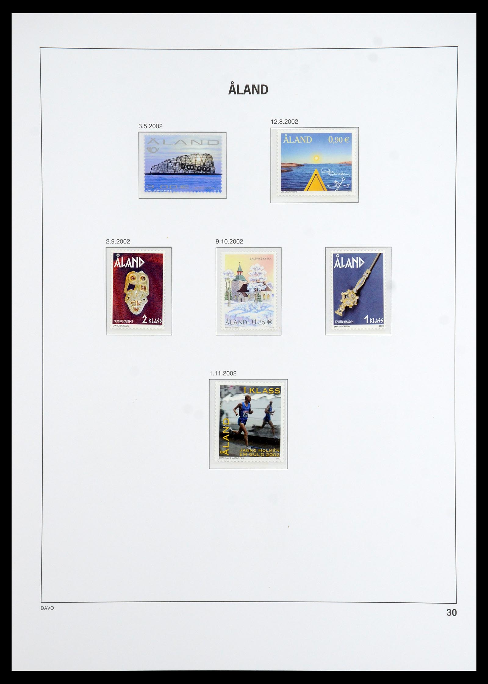 35768 030 - Stamp Collection 35768 Scandinavia 1938-2012.