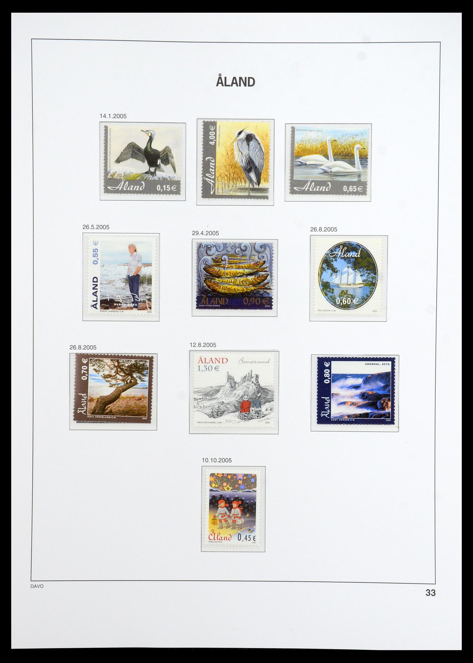 35768 034 - Postzegelverzameling 35768 Scandinavië 1938-2012.