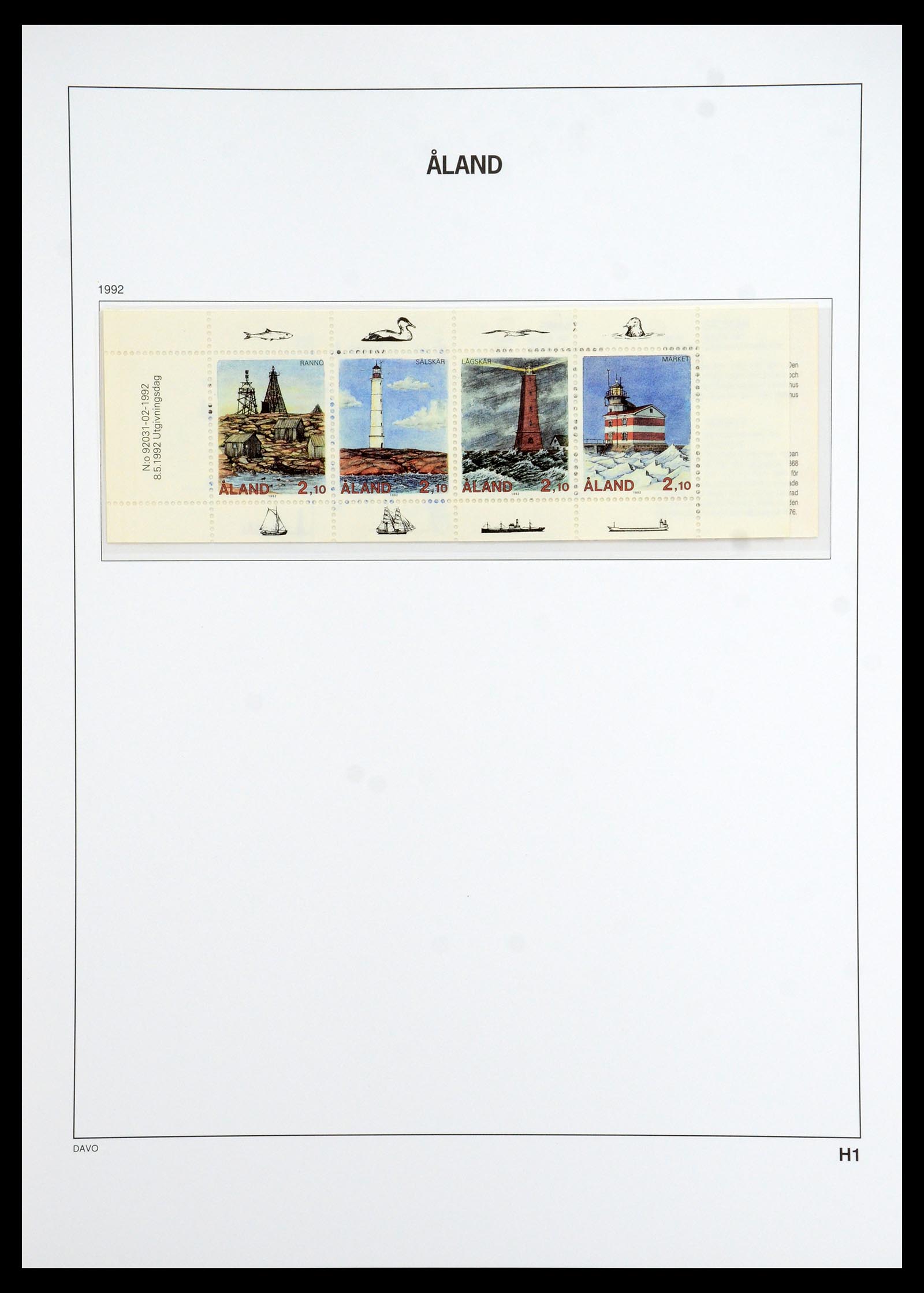 35768 043 - Stamp Collection 35768 Scandinavia 1938-2012.