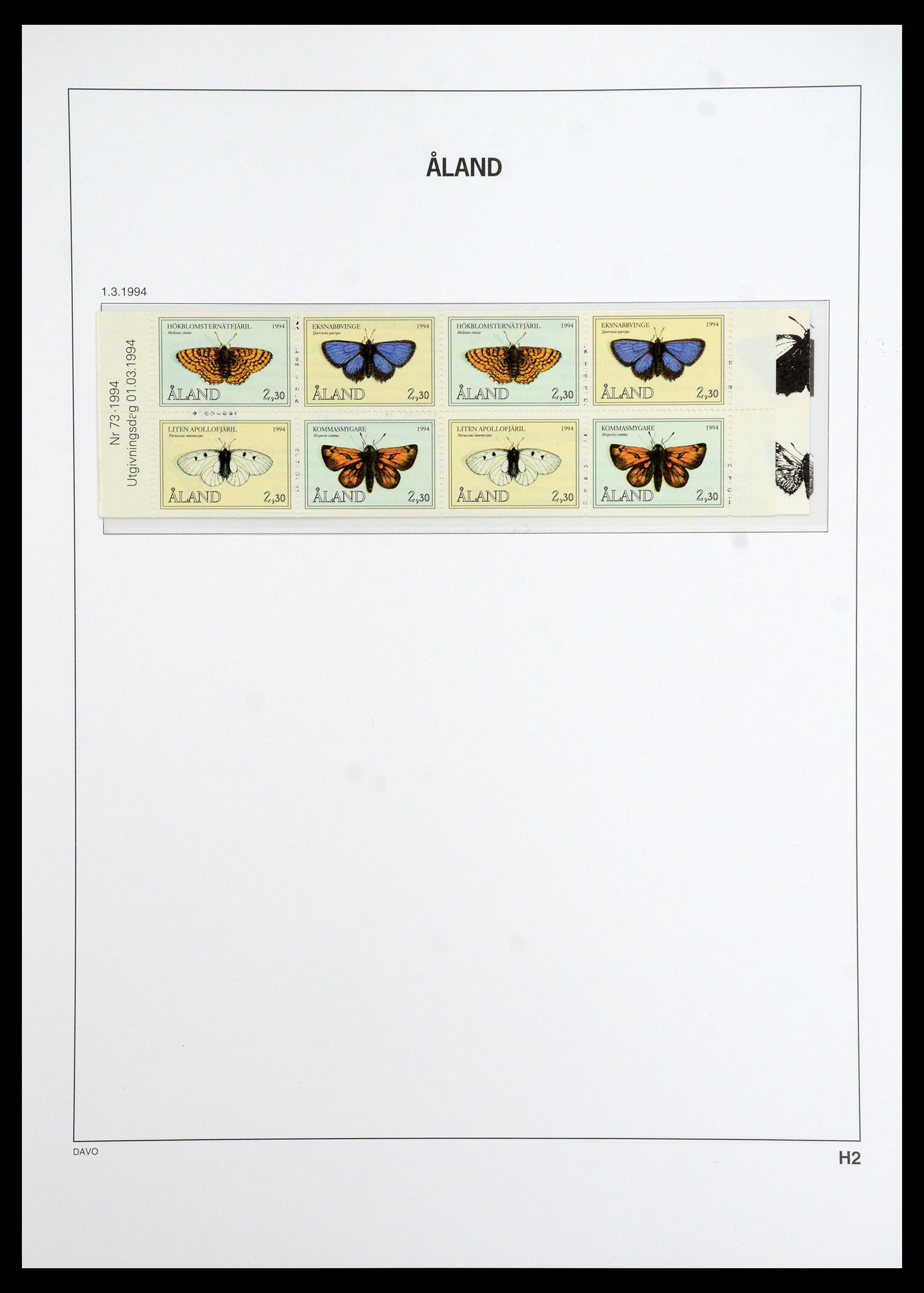 35768 044 - Stamp Collection 35768 Scandinavia 1938-2012.