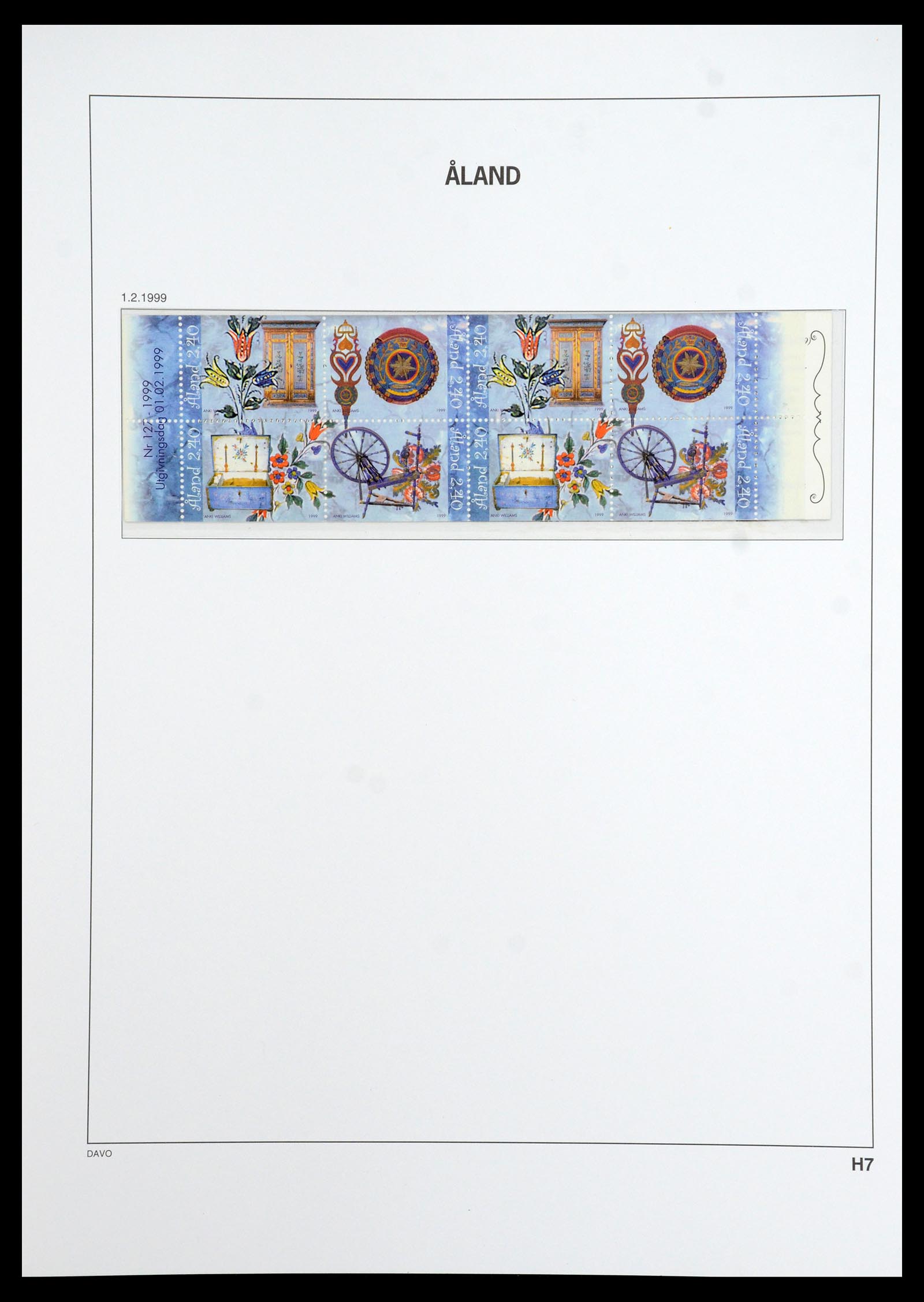 35768 049 - Stamp Collection 35768 Scandinavia 1938-2012.