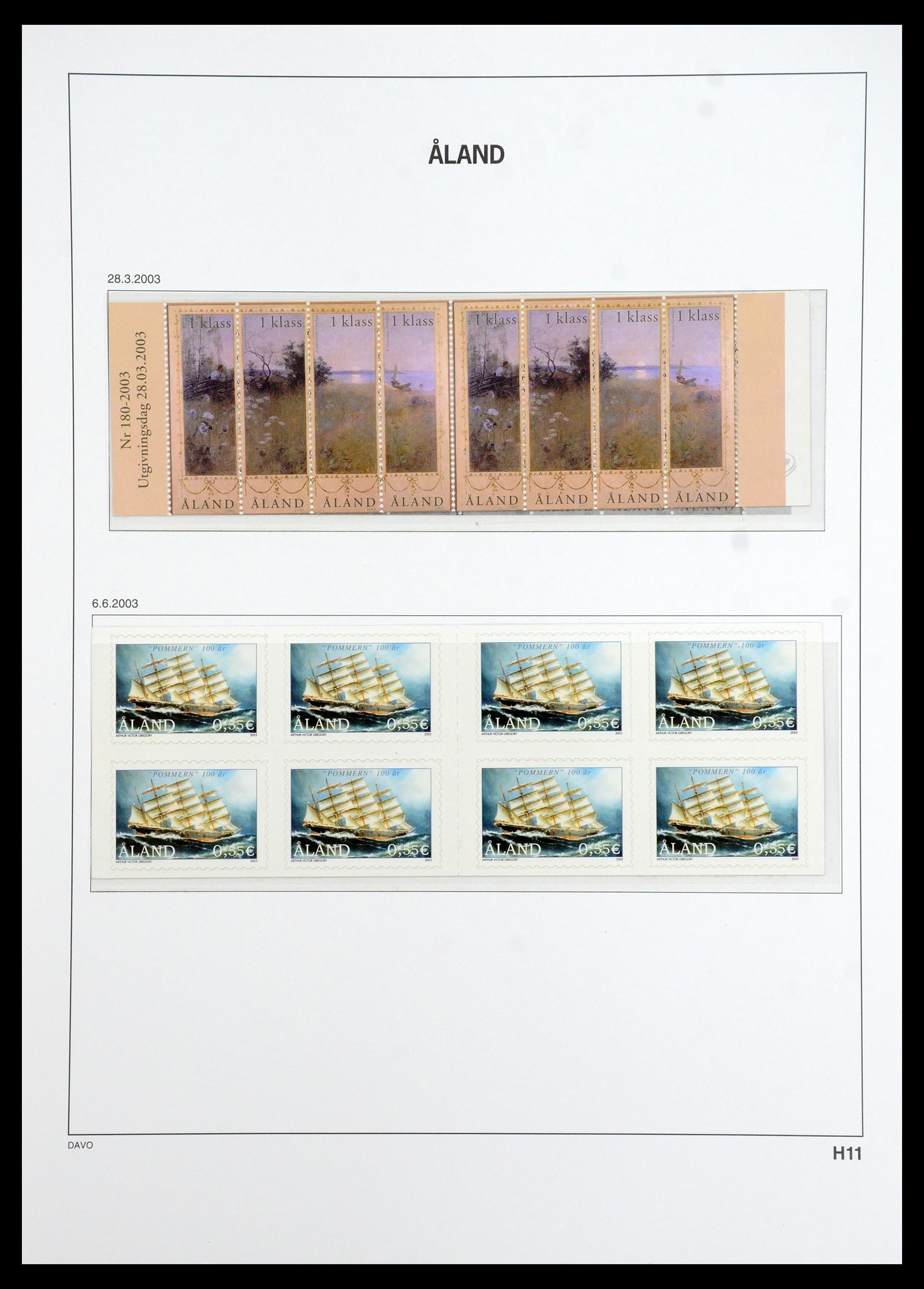 35768 053 - Stamp Collection 35768 Scandinavia 1938-2012.