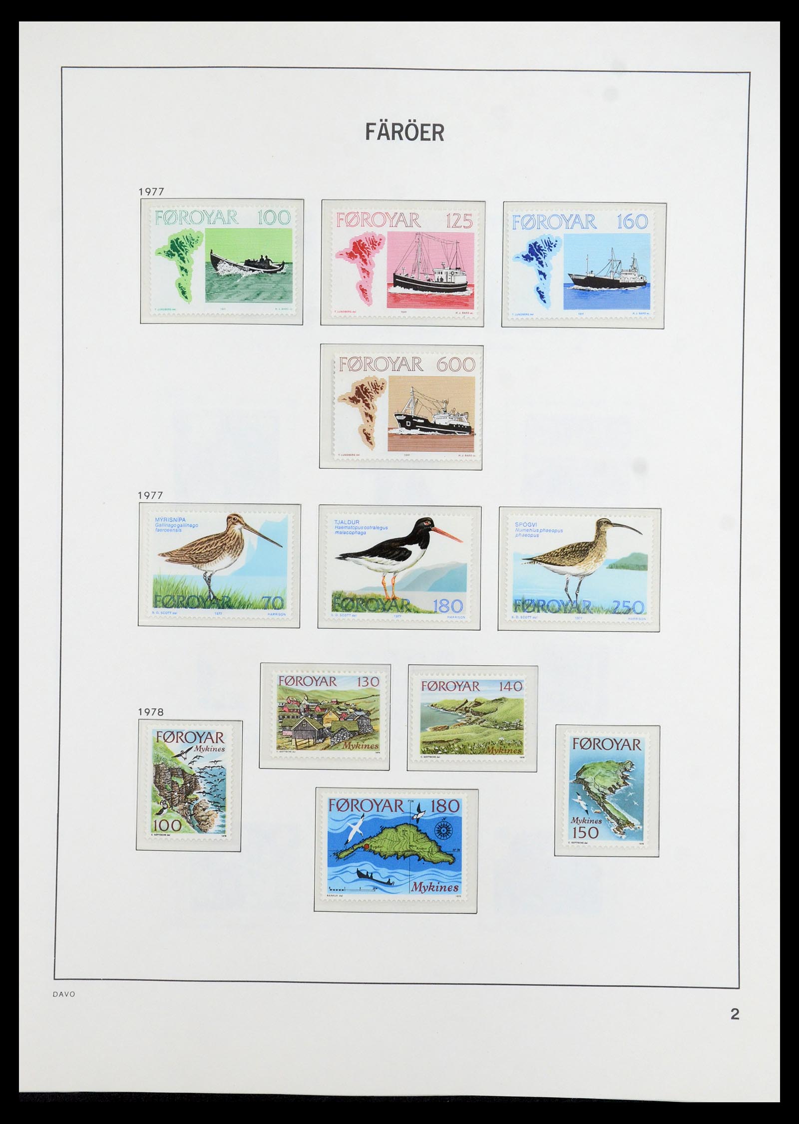 35768 071 - Stamp Collection 35768 Scandinavia 1938-2012.