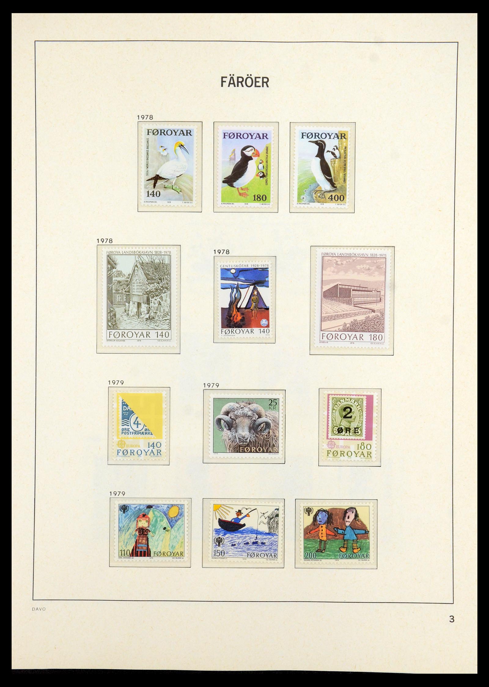 35768 072 - Postzegelverzameling 35768 Scandinavië 1938-2012.