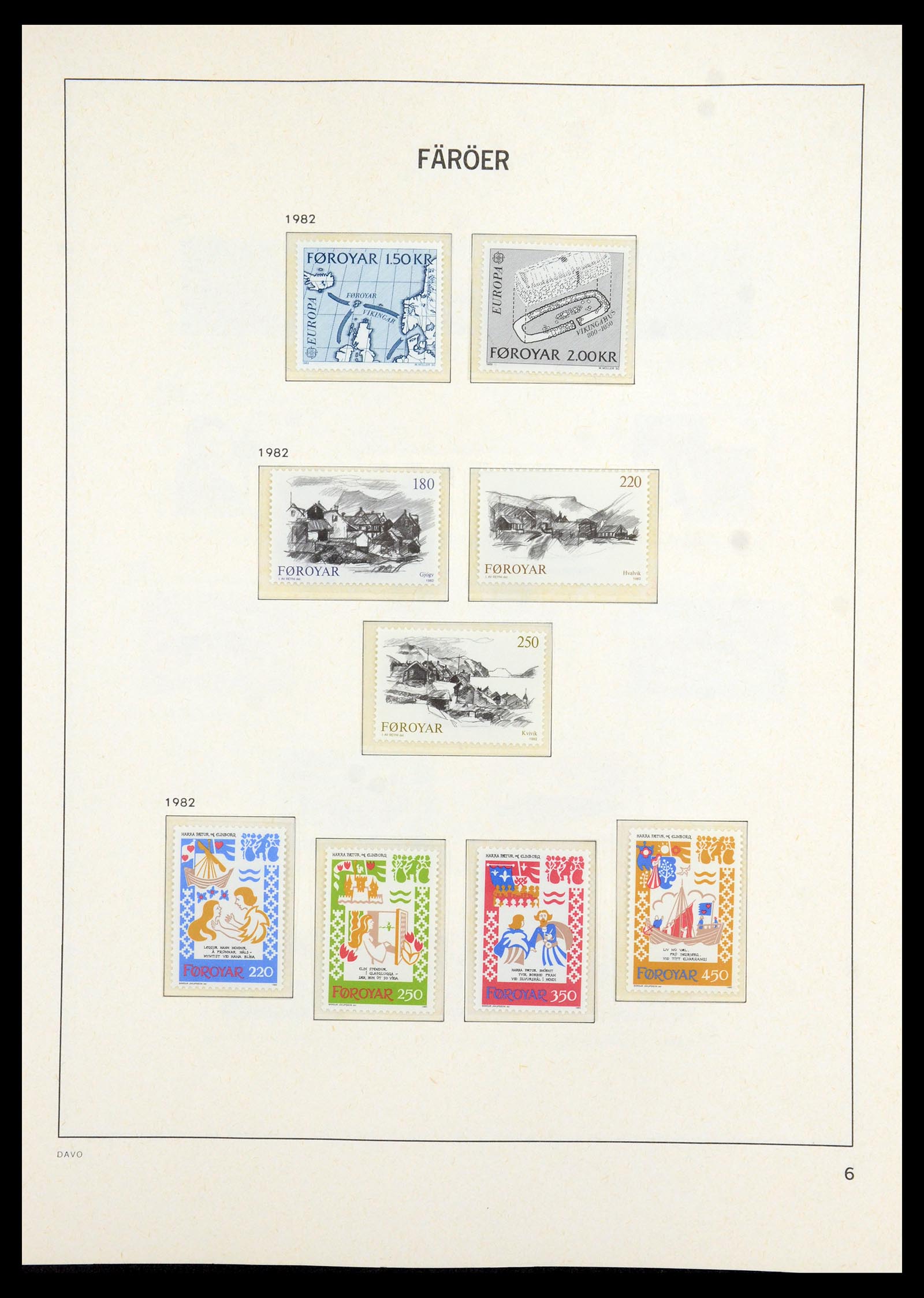 35768 075 - Postzegelverzameling 35768 Scandinavië 1938-2012.