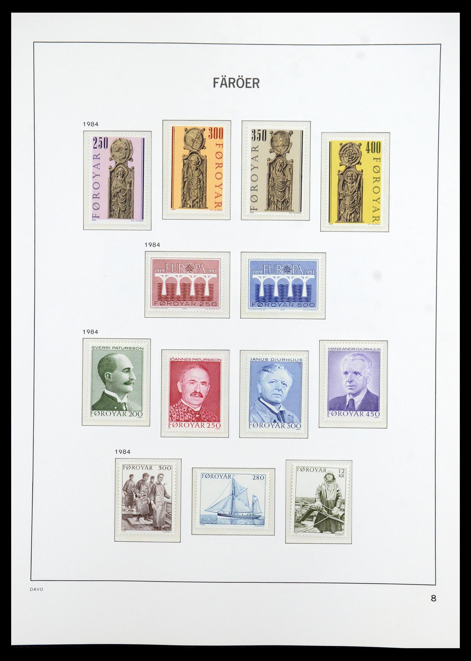 35768 077 - Stamp Collection 35768 Scandinavia 1938-2012.