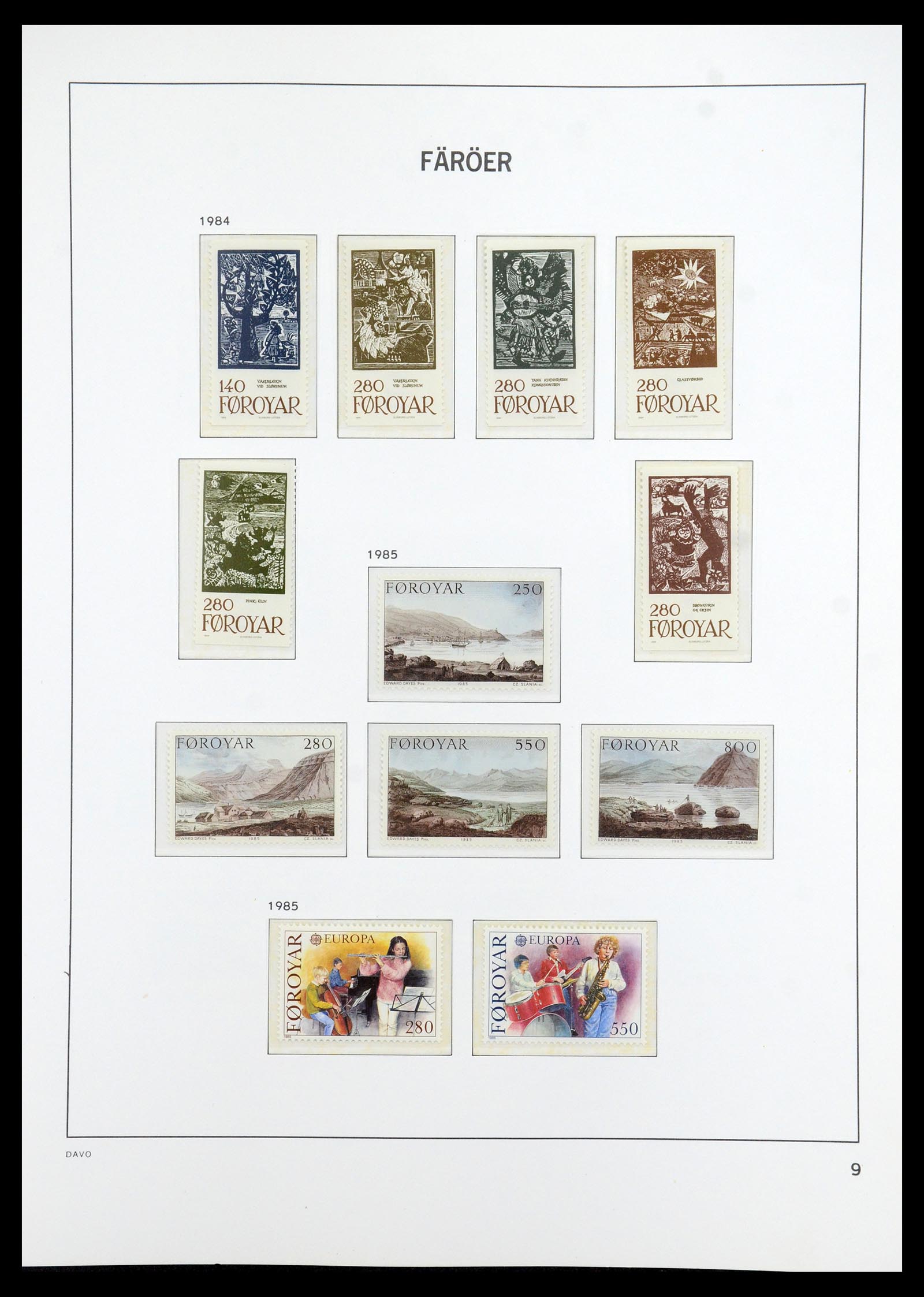 35768 078 - Stamp Collection 35768 Scandinavia 1938-2012.