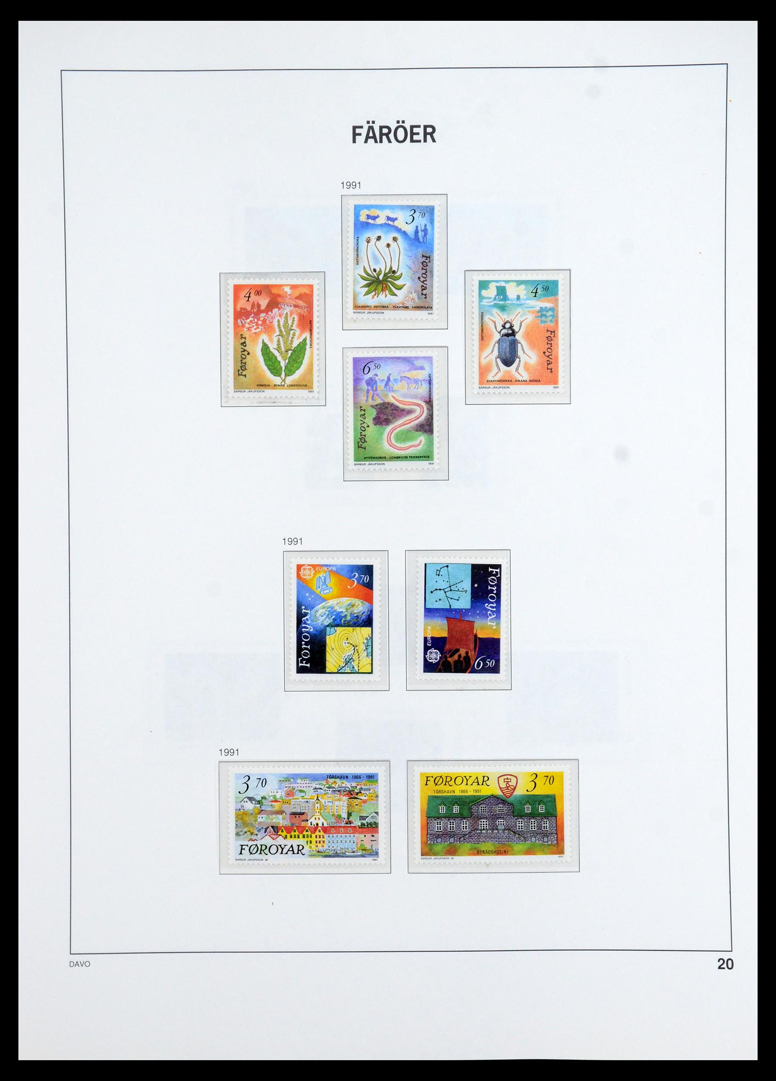35768 089 - Postzegelverzameling 35768 Scandinavië 1938-2012.