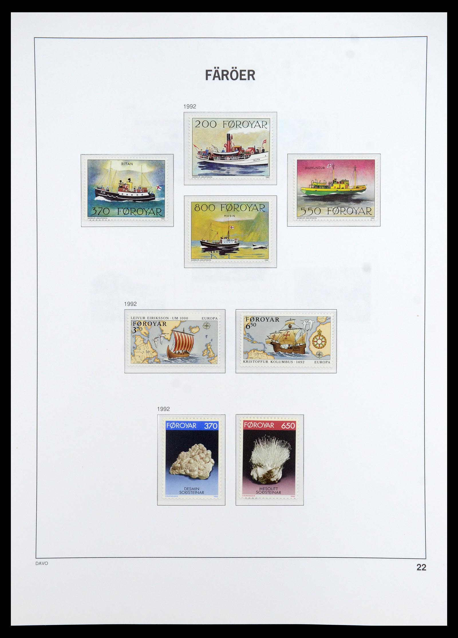 35768 091 - Stamp Collection 35768 Scandinavia 1938-2012.