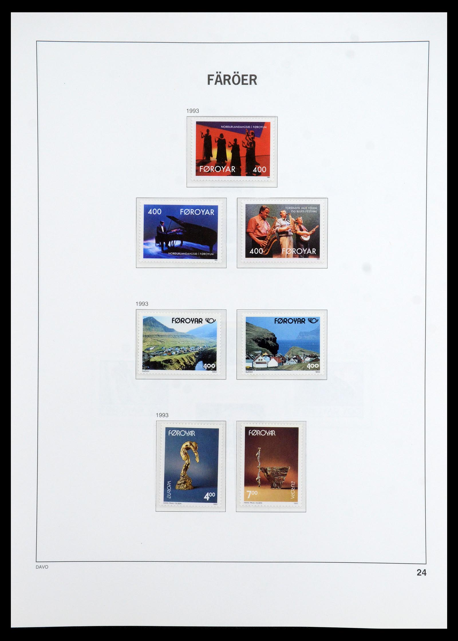 35768 093 - Postzegelverzameling 35768 Scandinavië 1938-2012.