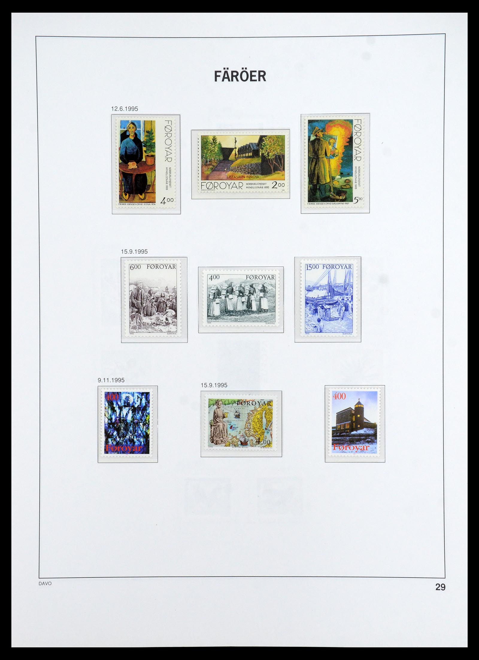35768 098 - Postzegelverzameling 35768 Scandinavië 1938-2012.