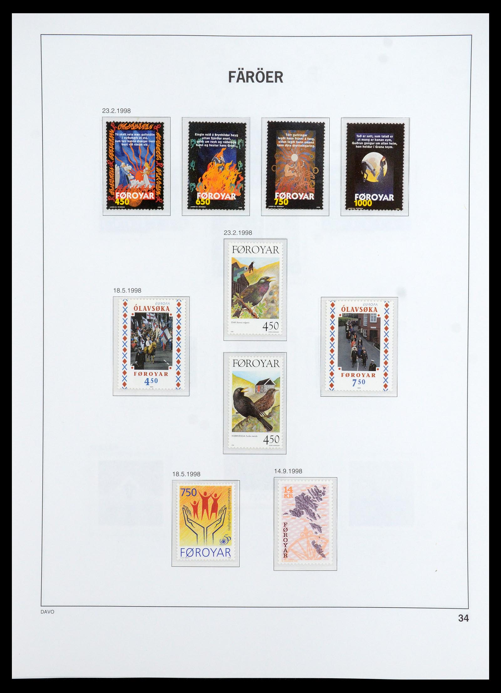 35768 103 - Postzegelverzameling 35768 Scandinavië 1938-2012.