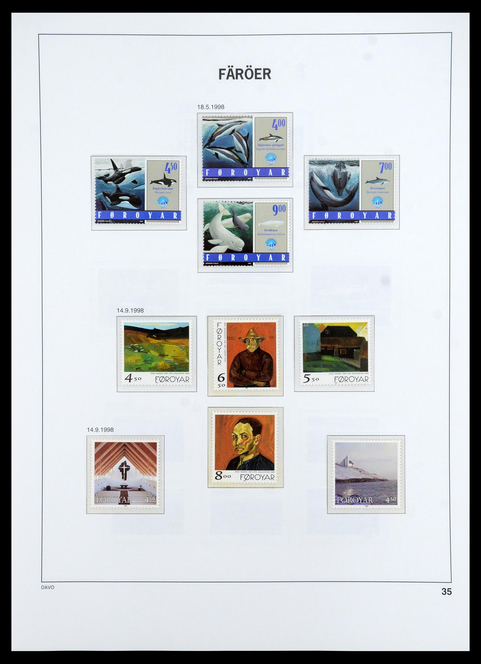 35768 104 - Postzegelverzameling 35768 Scandinavië 1938-2012.