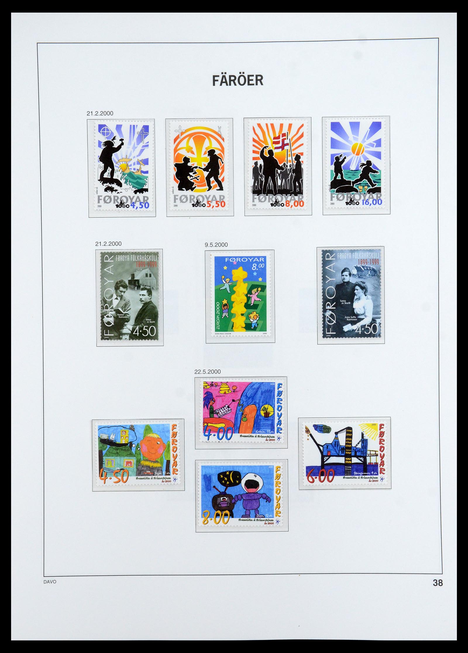 35768 107 - Postzegelverzameling 35768 Scandinavië 1938-2012.