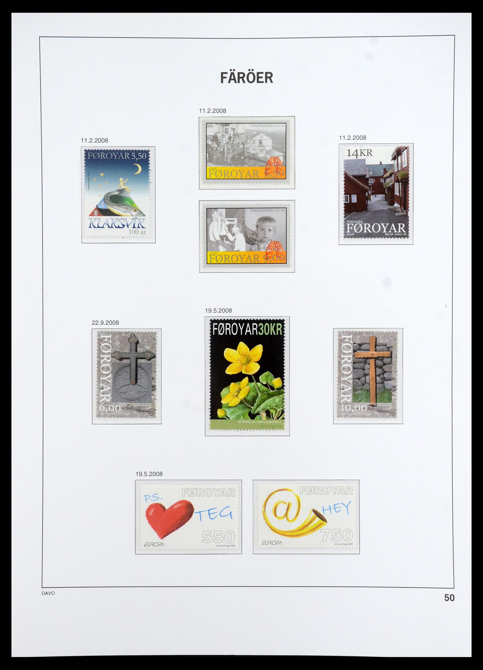 35768 119 - Postzegelverzameling 35768 Scandinavië 1938-2012.