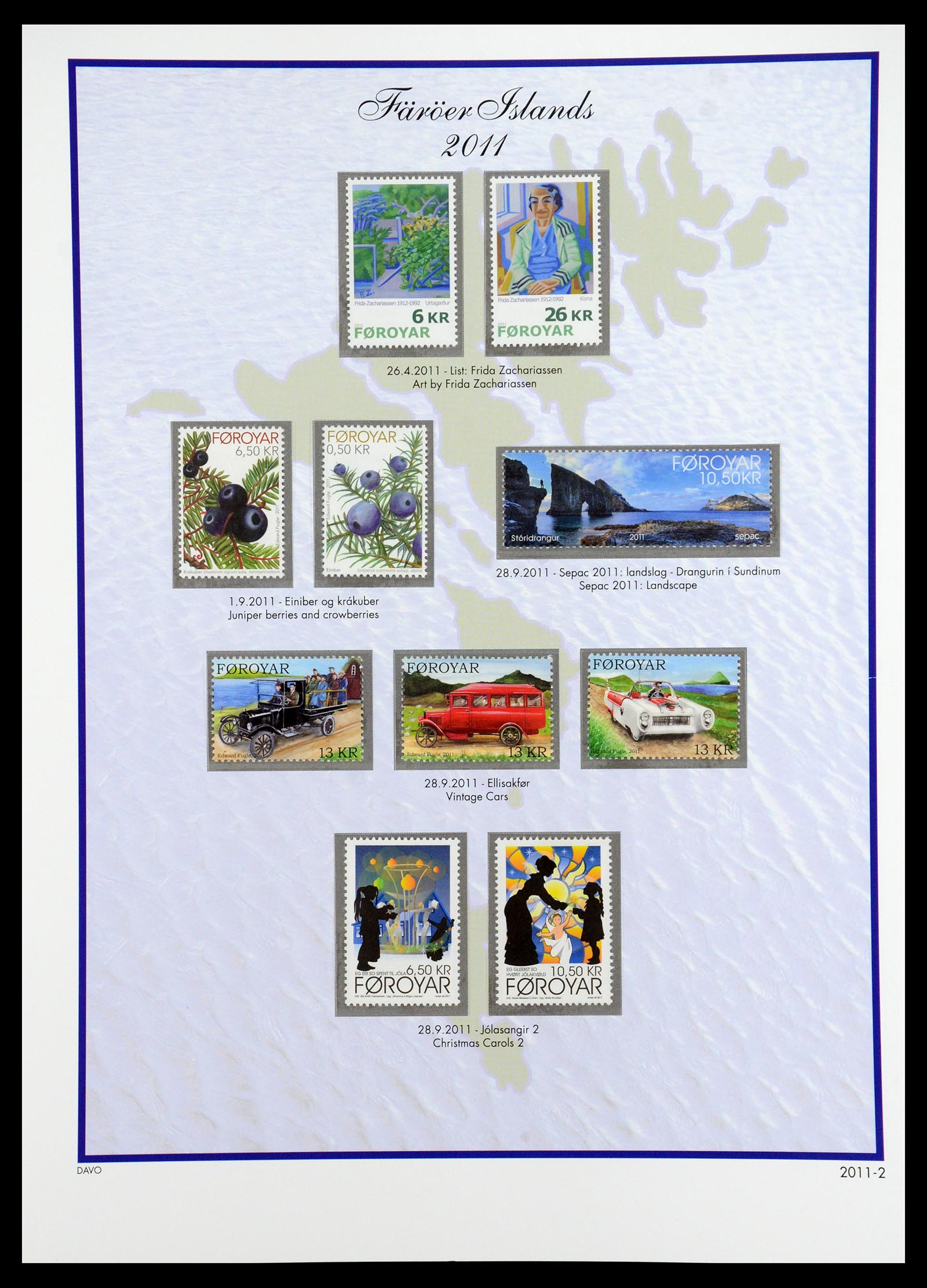 35768 125 - Postzegelverzameling 35768 Scandinavië 1938-2012.