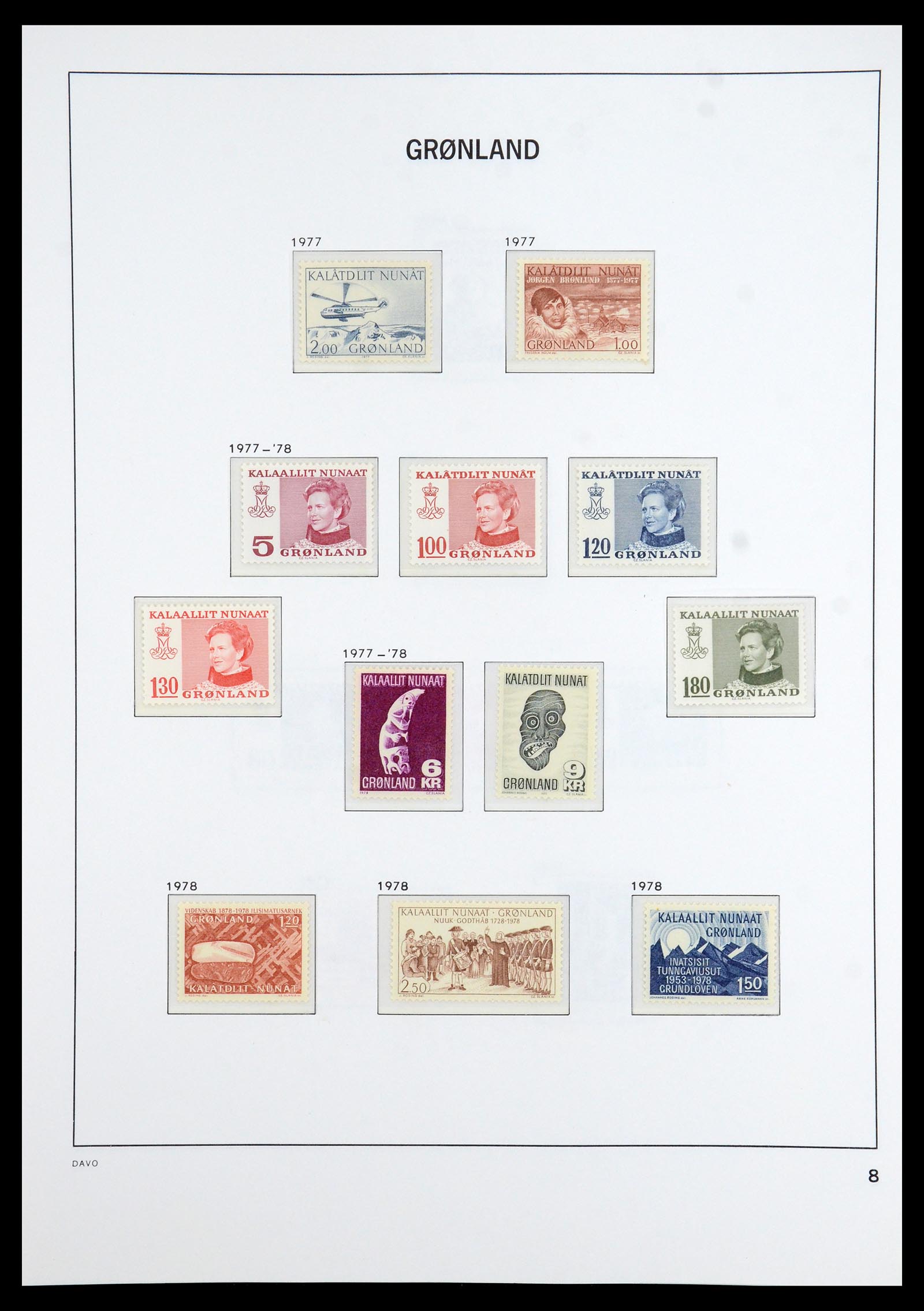 35768 194 - Postzegelverzameling 35768 Scandinavië 1938-2012.