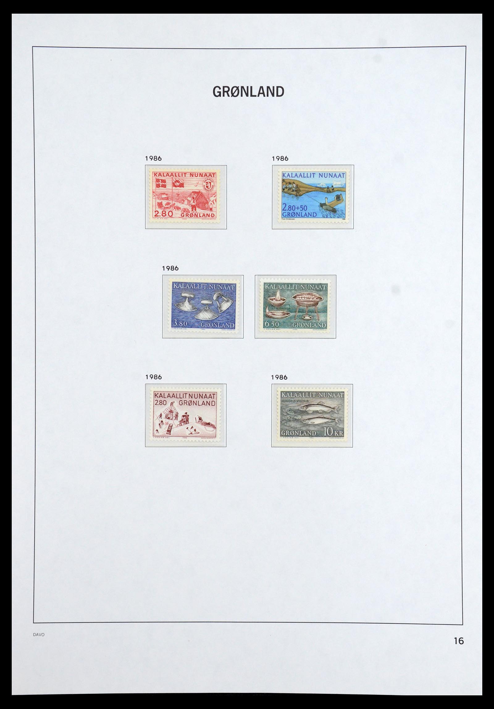 35768 202 - Postzegelverzameling 35768 Scandinavië 1938-2012.