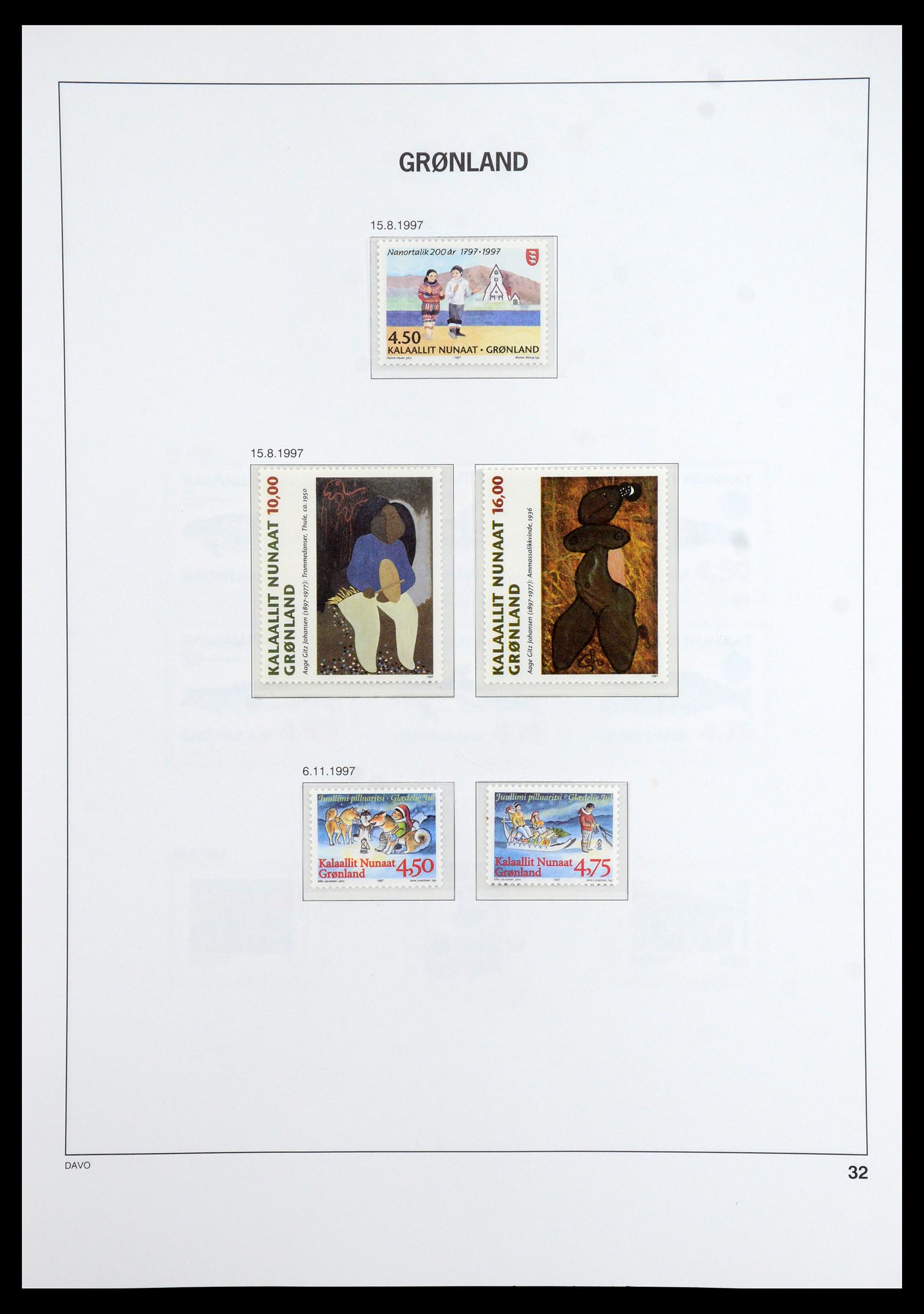35768 218 - Postzegelverzameling 35768 Scandinavië 1938-2012.