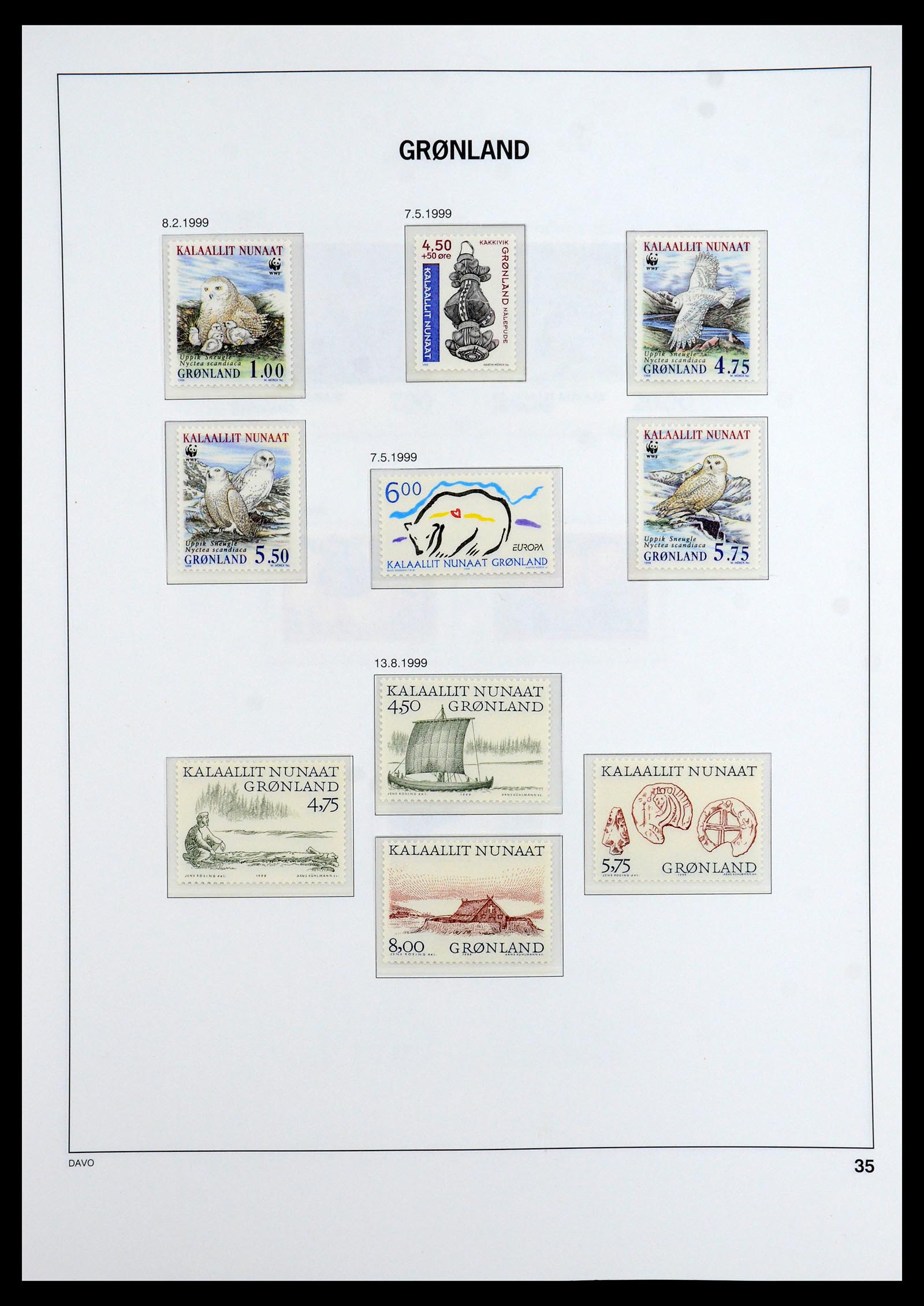 35768 221 - Postzegelverzameling 35768 Scandinavië 1938-2012.