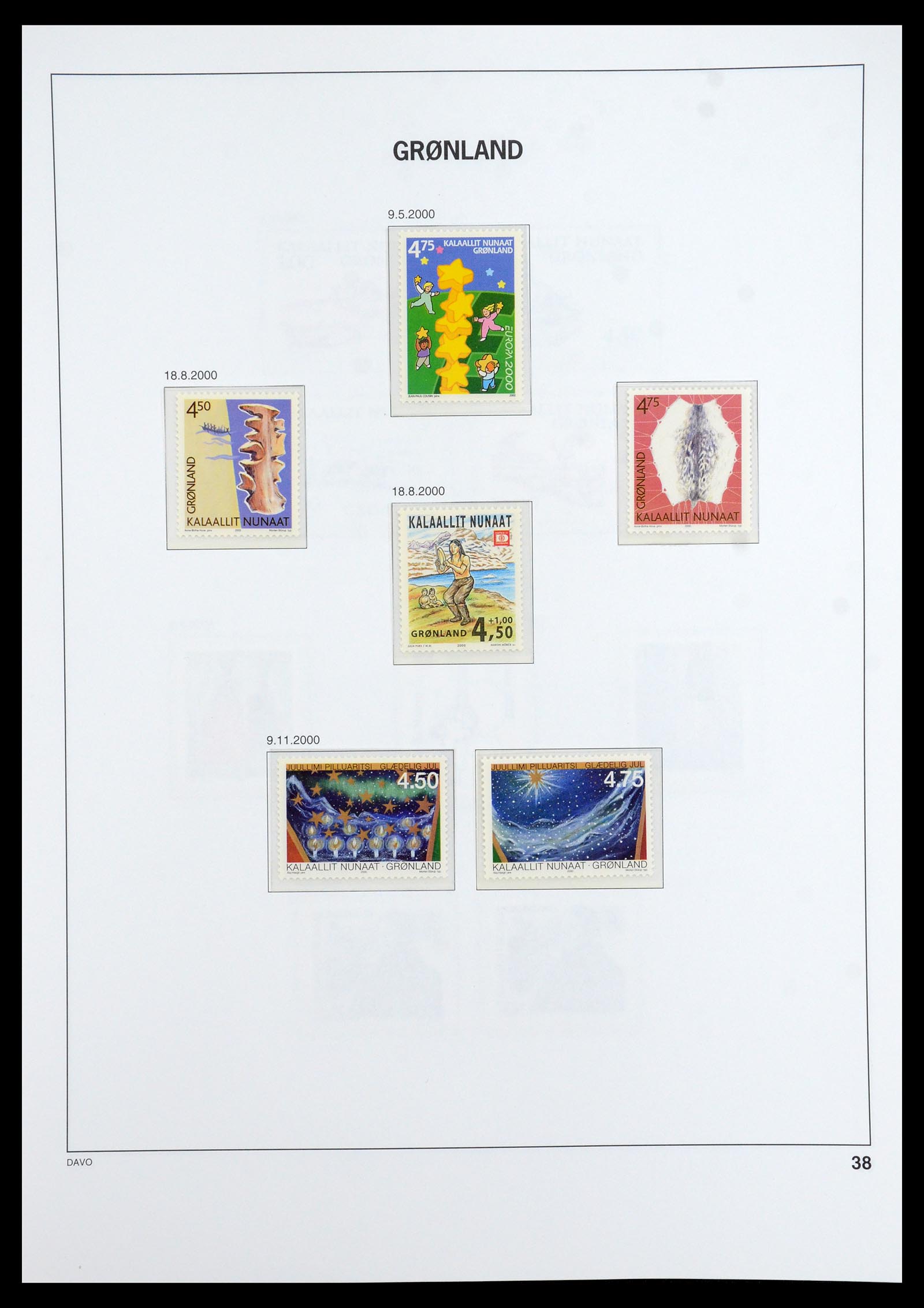 35768 224 - Postzegelverzameling 35768 Scandinavië 1938-2012.