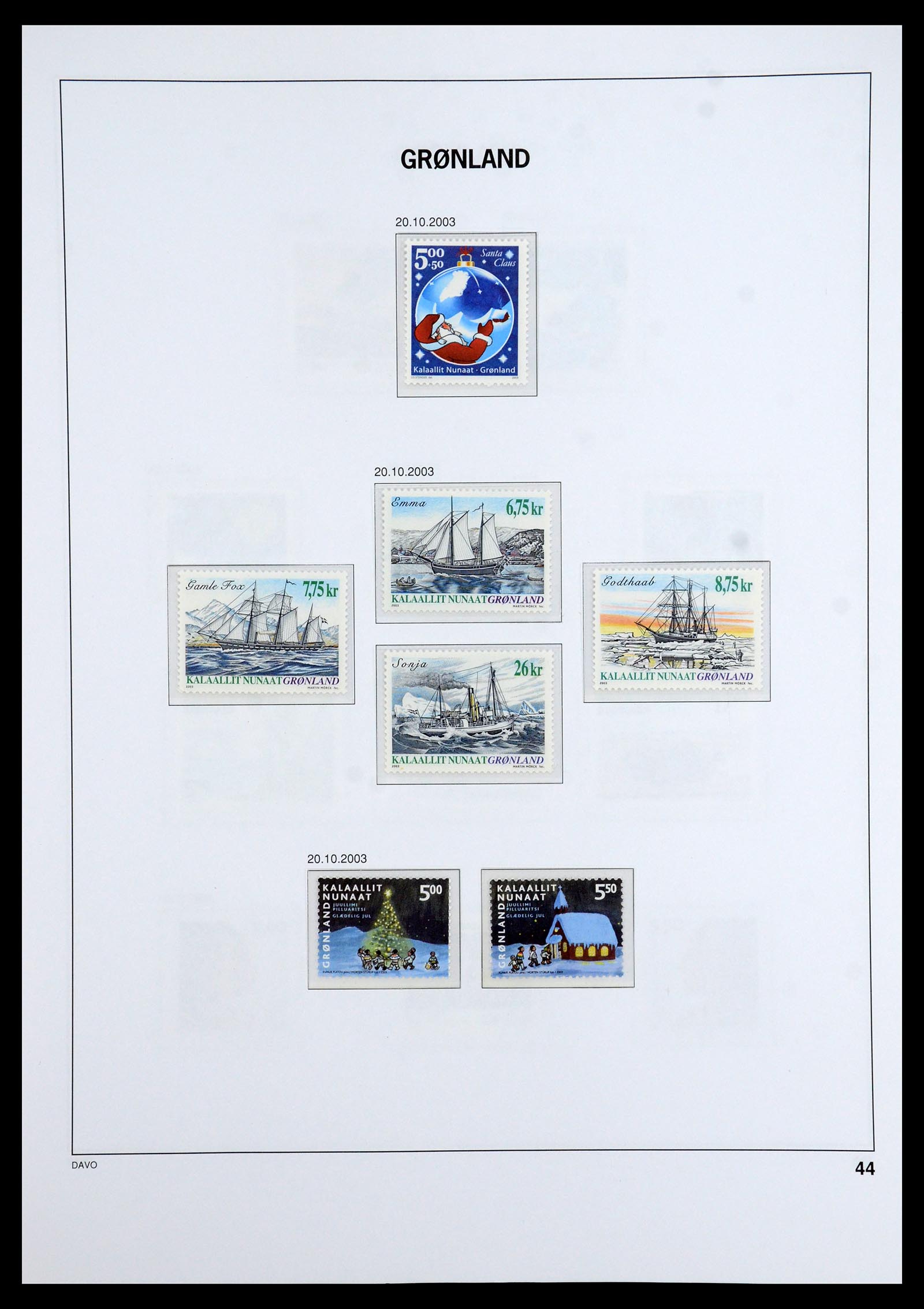 35768 230 - Stamp Collection 35768 Scandinavia 1938-2012.