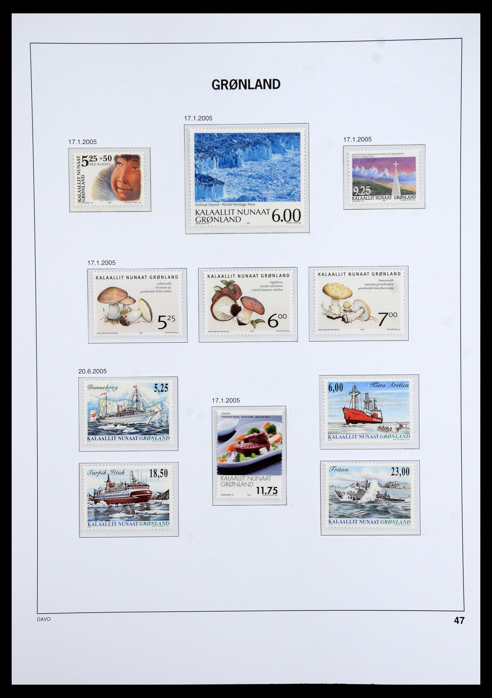 35768 233 - Postzegelverzameling 35768 Scandinavië 1938-2012.