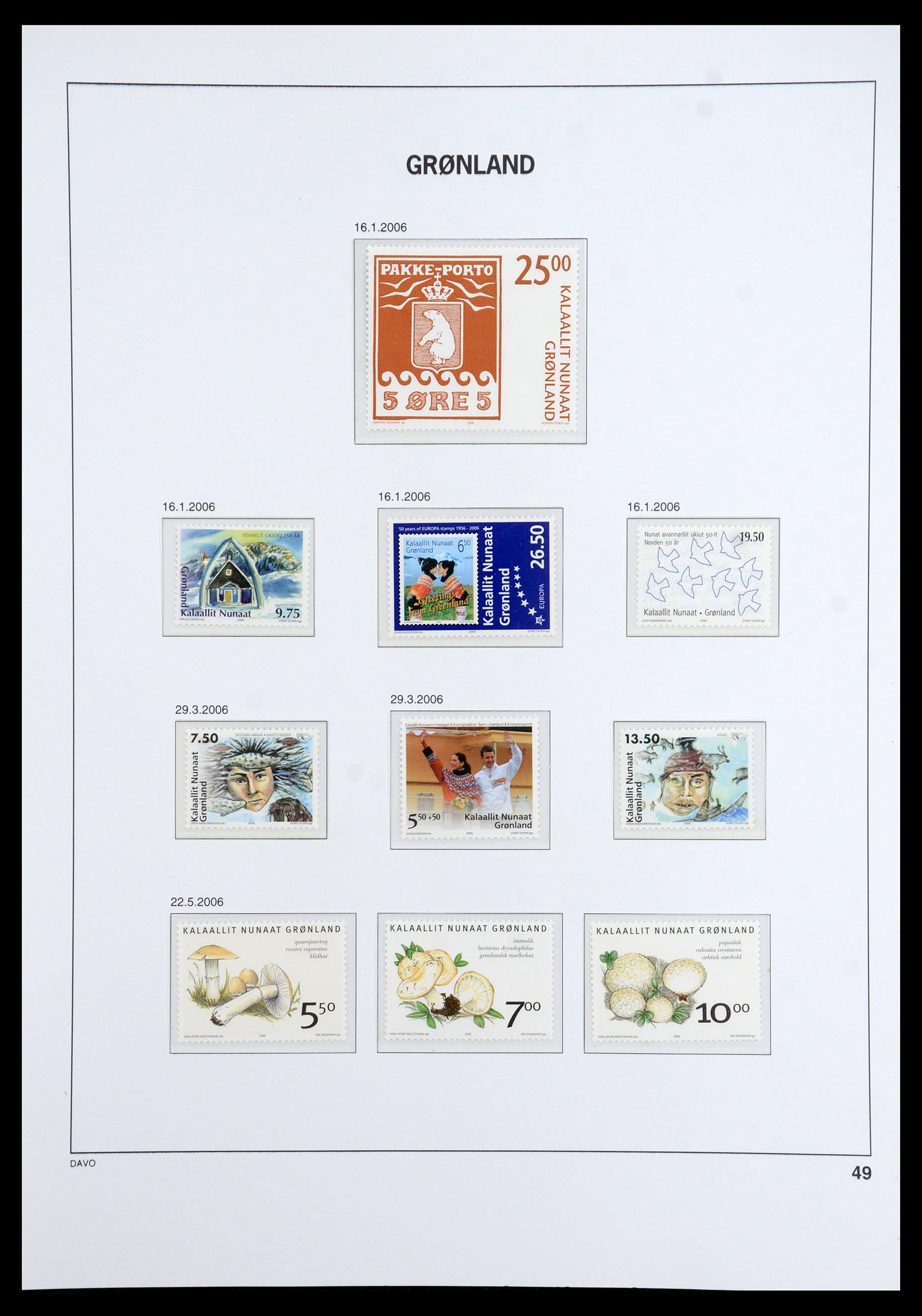 35768 235 - Postzegelverzameling 35768 Scandinavië 1938-2012.