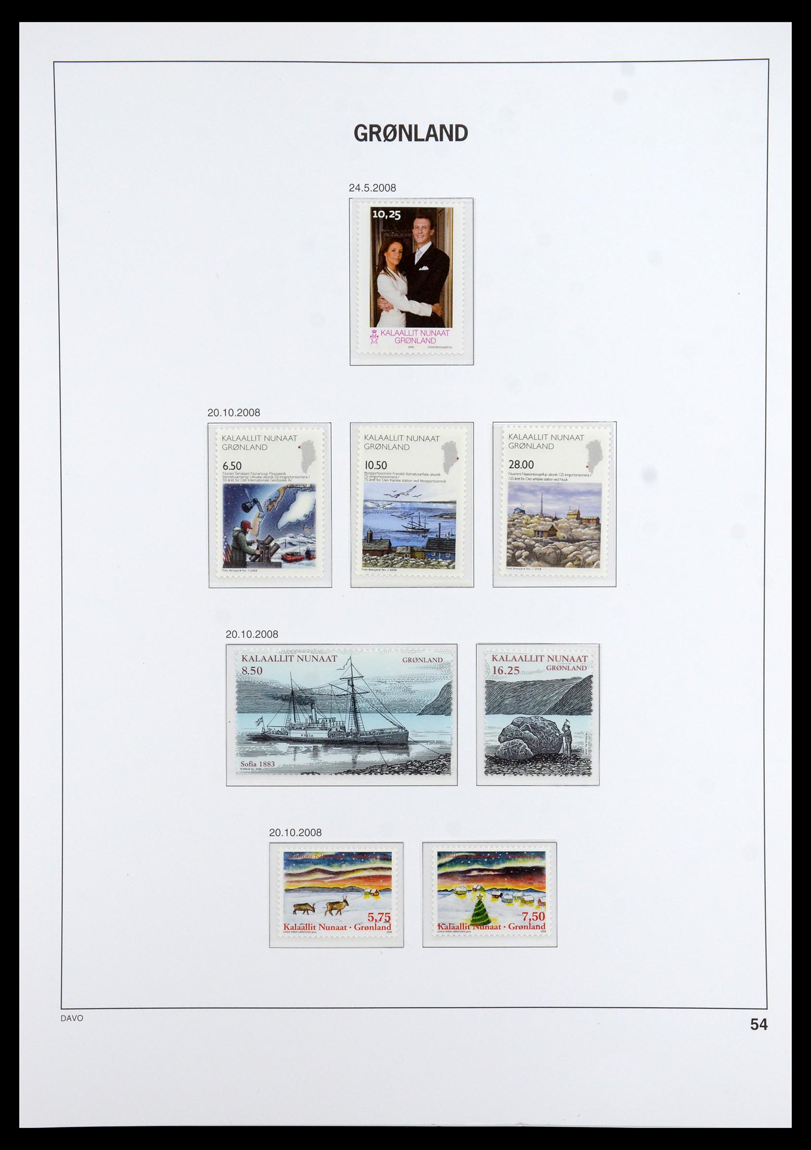 35768 240 - Stamp Collection 35768 Scandinavia 1938-2012.