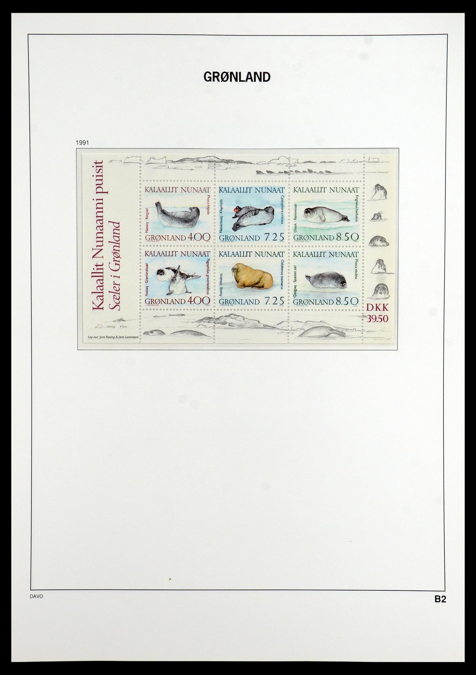 35768 242 - Postzegelverzameling 35768 Scandinavië 1938-2012.