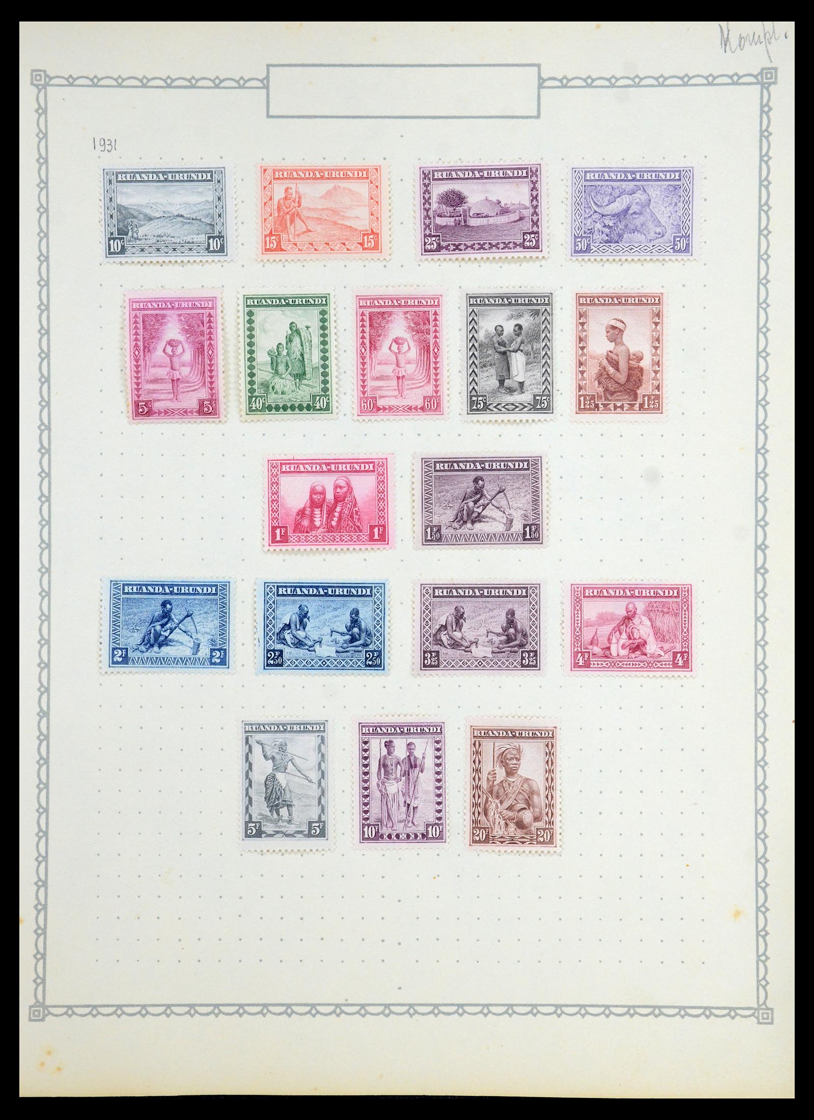 35769 020 - Postzegelverzameling 35769 Belgisch Congo 1886-1950.
