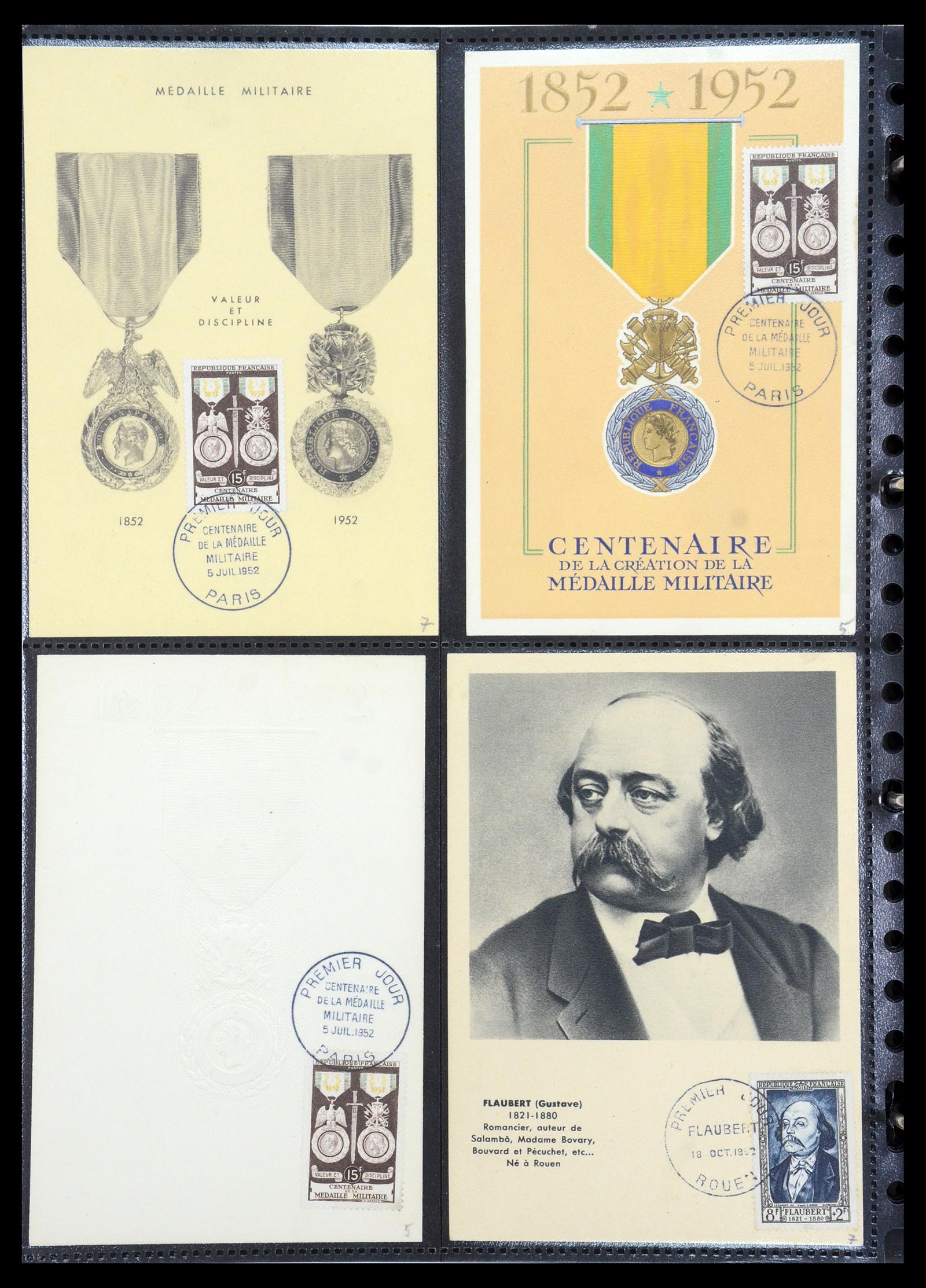 35770 024 - Postzegelverzameling 35770 Frankrijk maximumkaarten 1936(!)-1990.