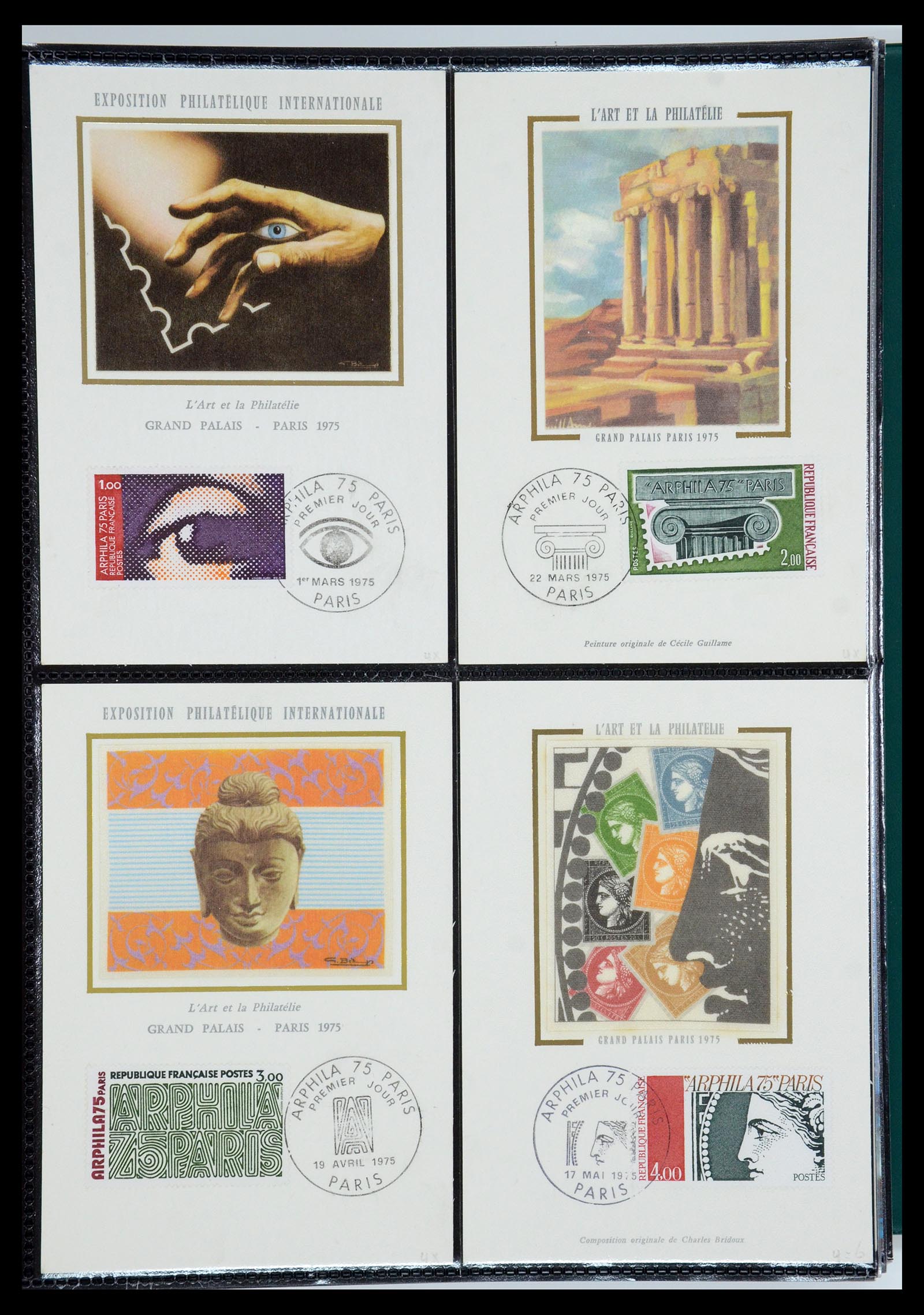 35770 130 - Postzegelverzameling 35770 Frankrijk maximumkaarten 1936(!)-1990.