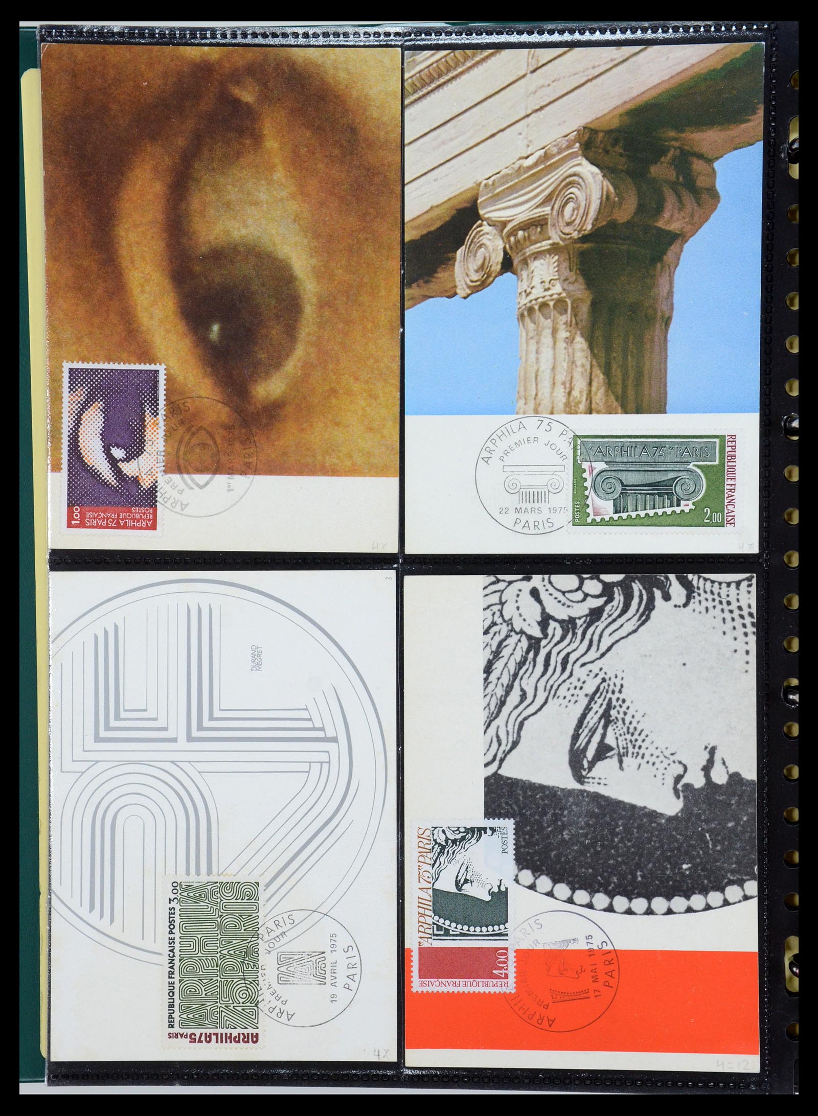35770 133 - Postzegelverzameling 35770 Frankrijk maximumkaarten 1936(!)-1990.
