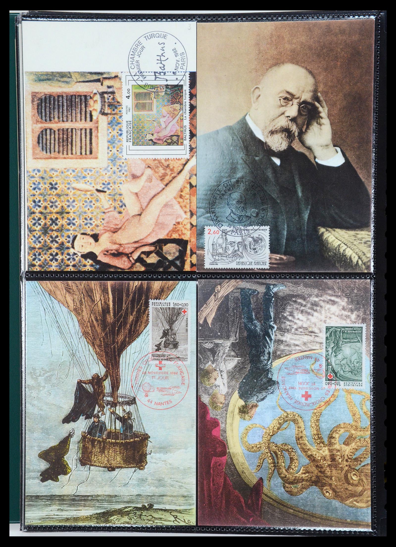 35770 147 - Postzegelverzameling 35770 Frankrijk maximumkaarten 1936(!)-1990.