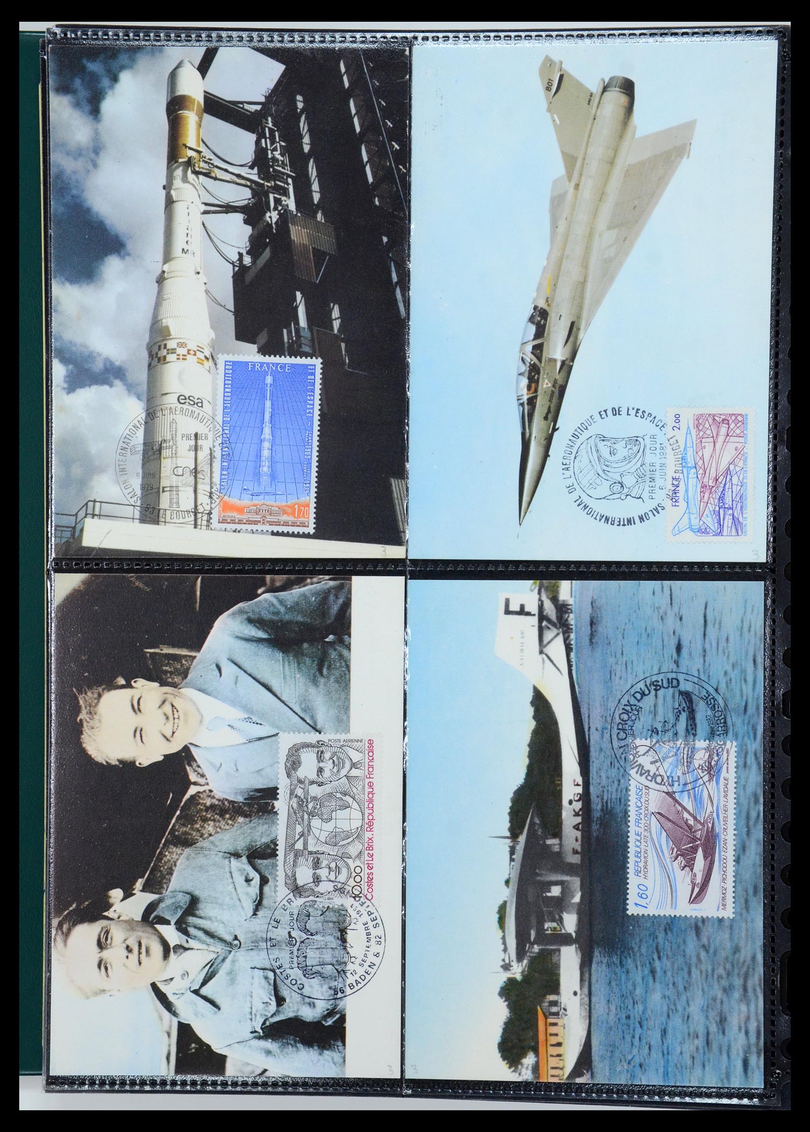 35770 153 - Postzegelverzameling 35770 Frankrijk maximumkaarten 1936(!)-1990.