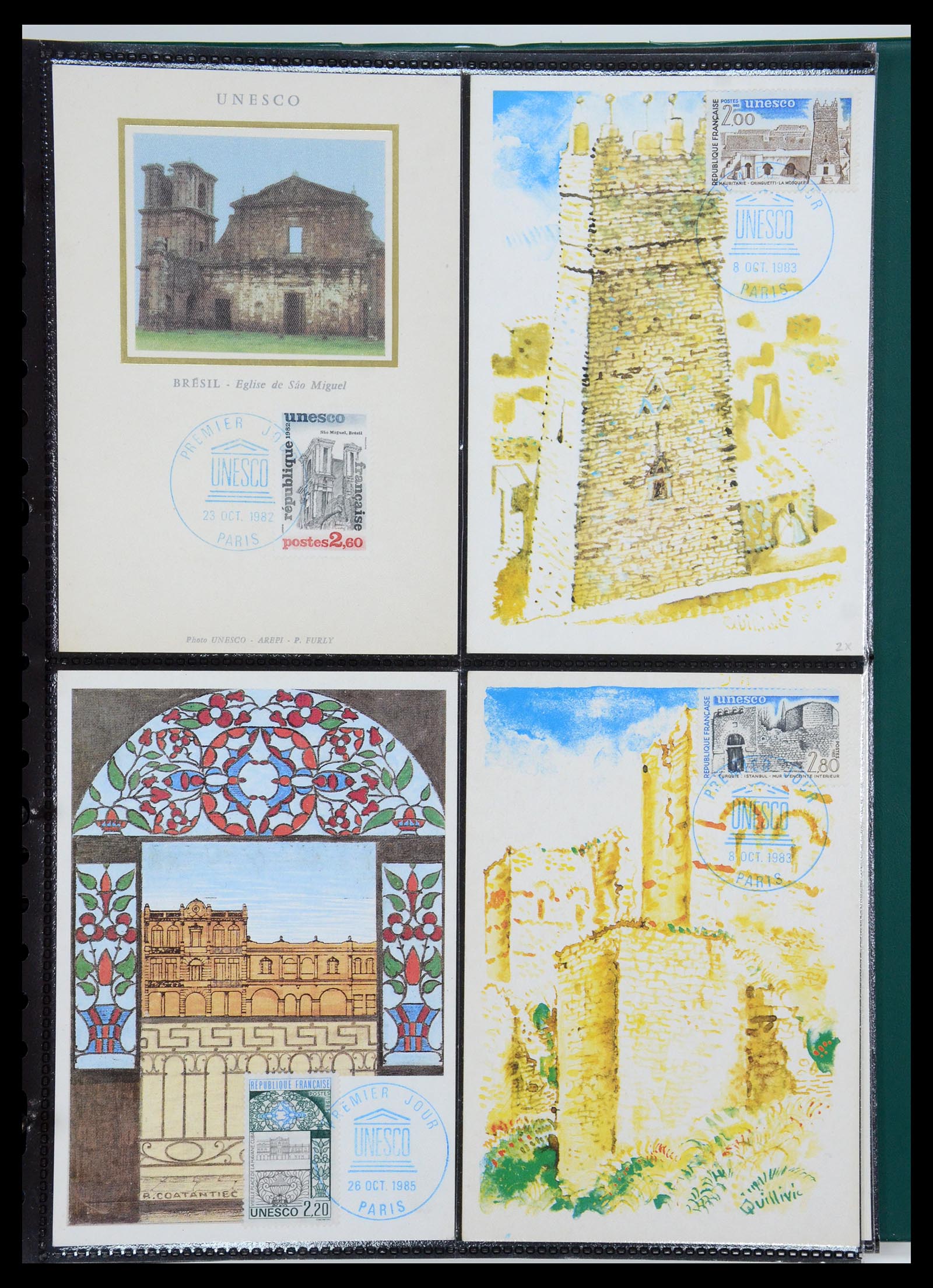 35770 164 - Postzegelverzameling 35770 Frankrijk maximumkaarten 1936(!)-1990.