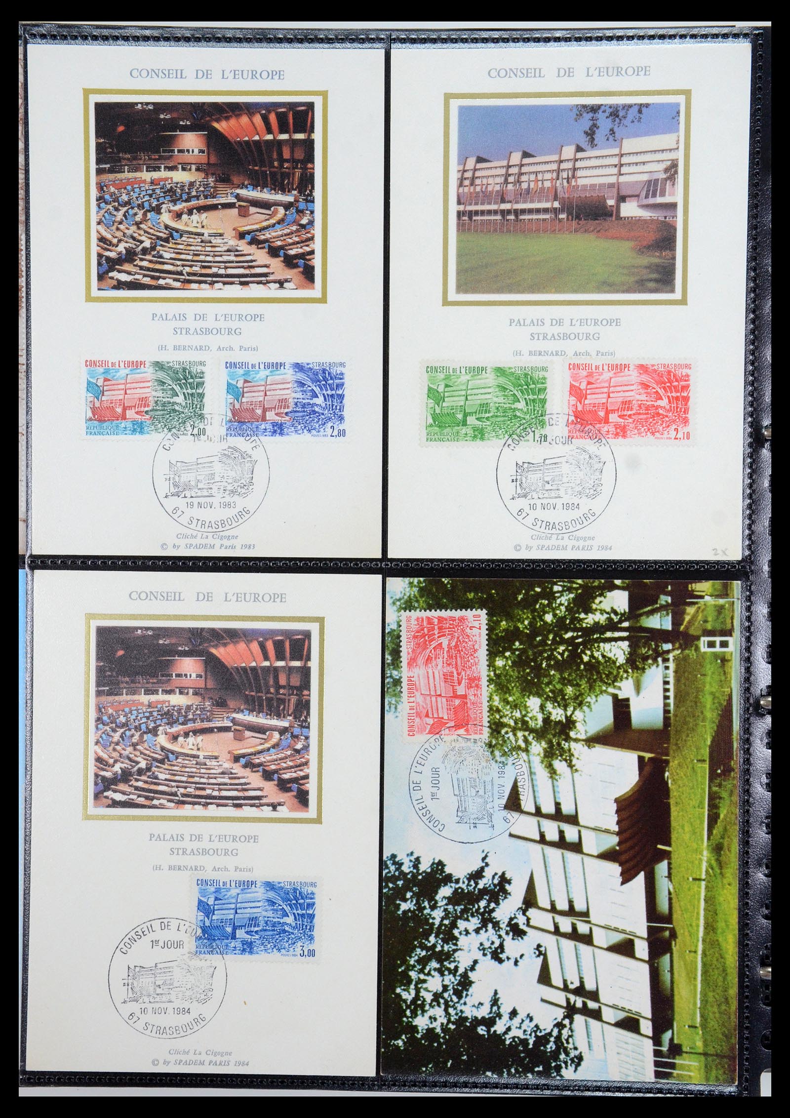 35770 171 - Postzegelverzameling 35770 Frankrijk maximumkaarten 1936(!)-1990.